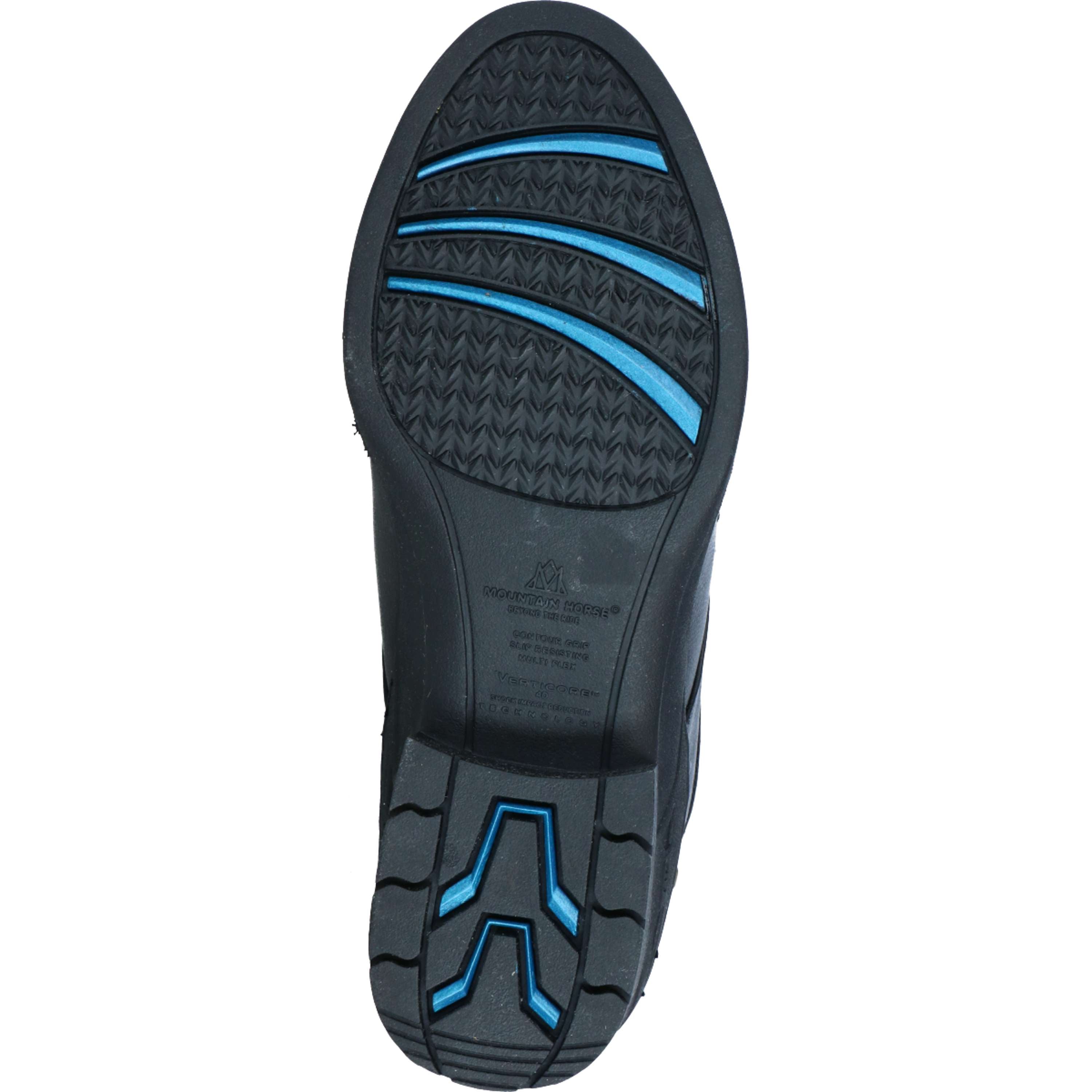 Mountain Horse Jodhpury Veganza Side Zip Paddock Czarny