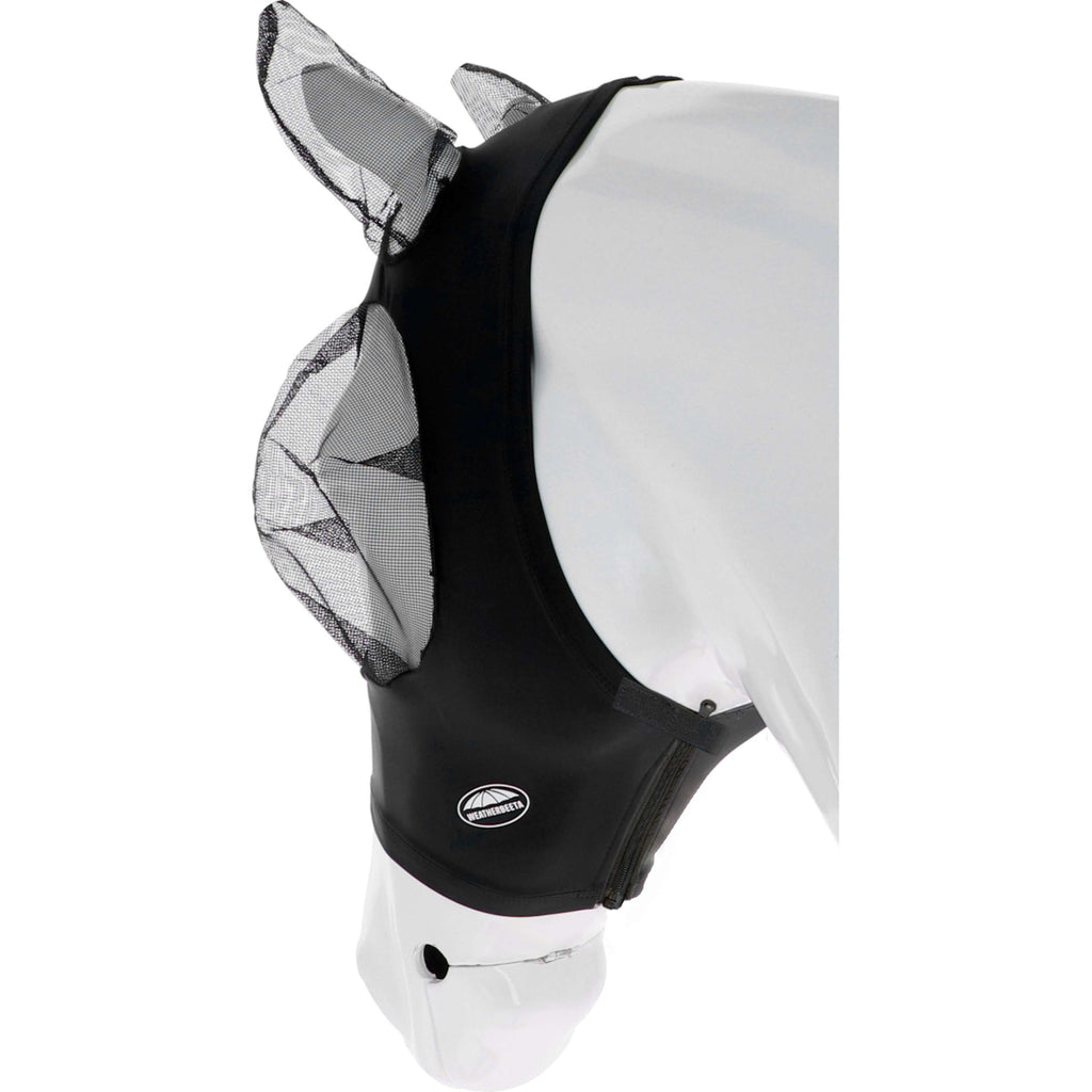 Maska przeciw muchom WeatherBeeta Deluxe Stretch Bug z uszami, czarna