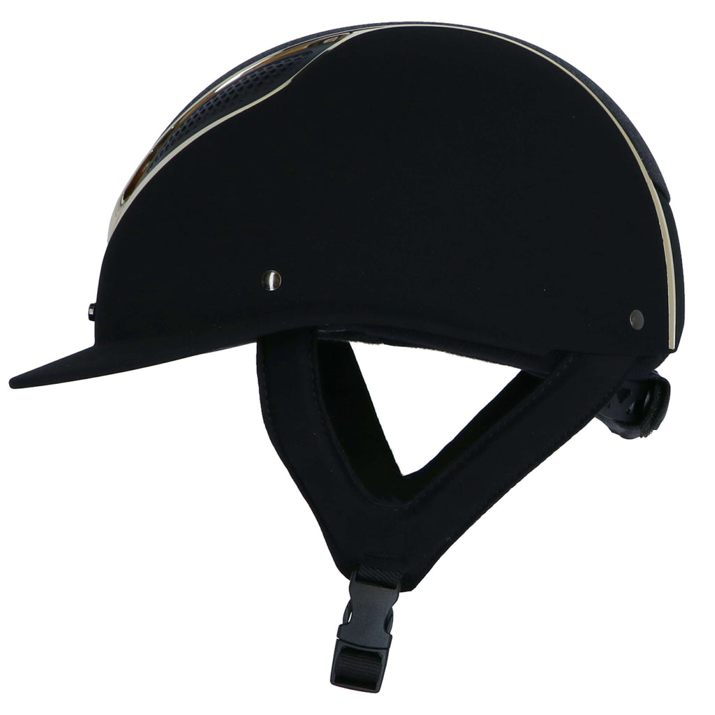 Kask jeździecki Lami-Cell Artemis czarny/szampański