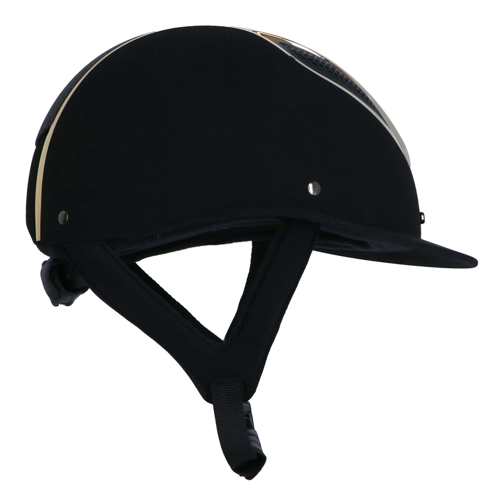Kask jeździecki Lami-Cell Artemis czarny/szampański