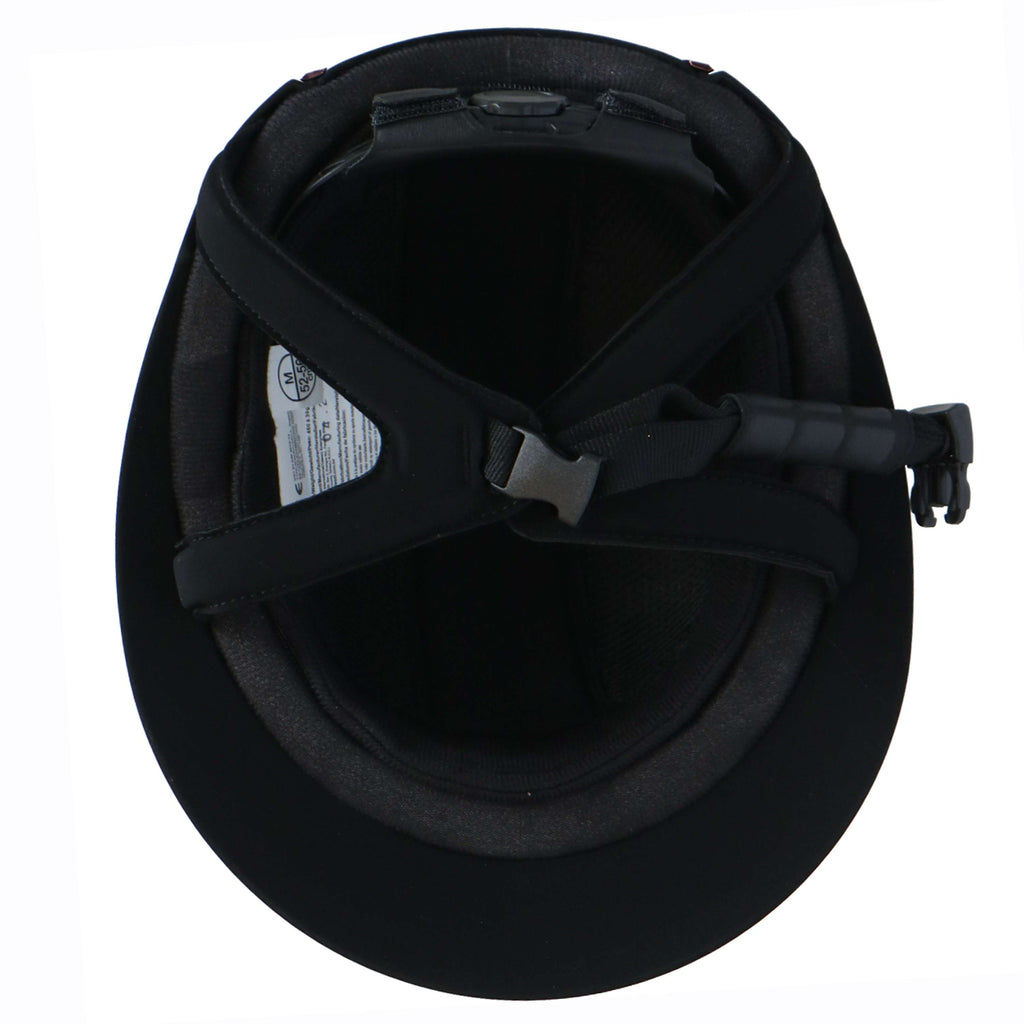 Lami-Cell Kask Jeździecki Artemis Czarny/Różowozłoty