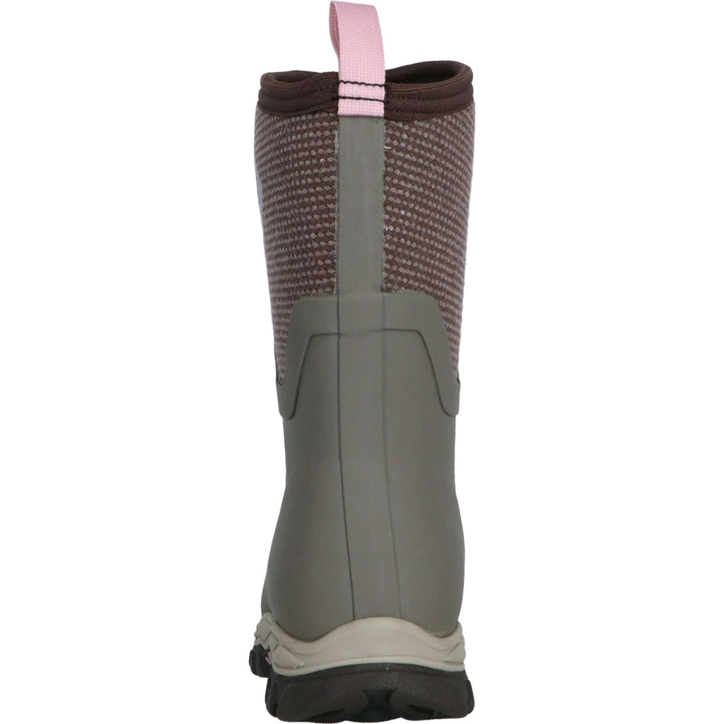 Damskie buty Muck Boot Arctic Sport II Mid w kolorze taupe/czekoladowym