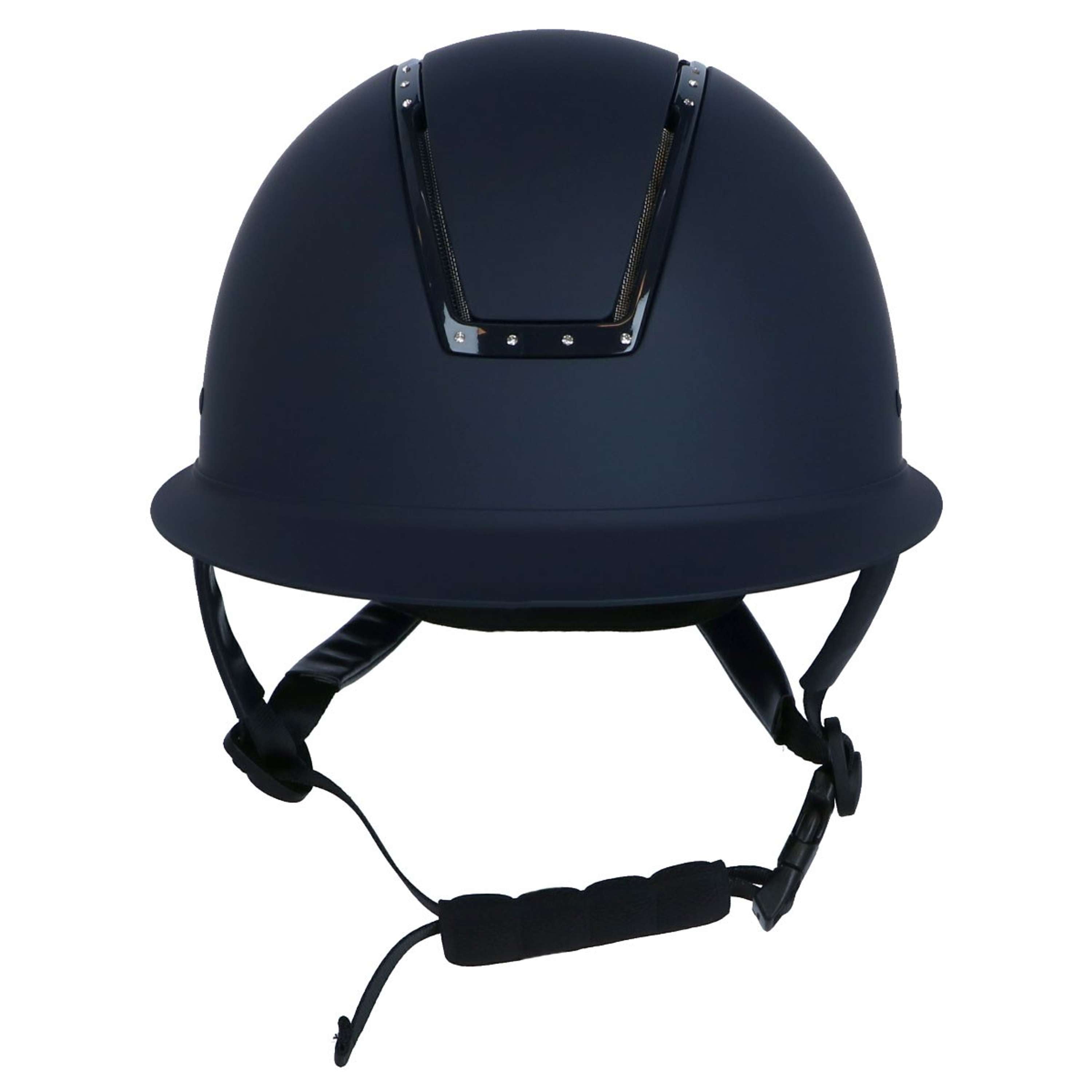 HKM Kask Jeździecki Lady Shield Diamond Ciemnoniebieski