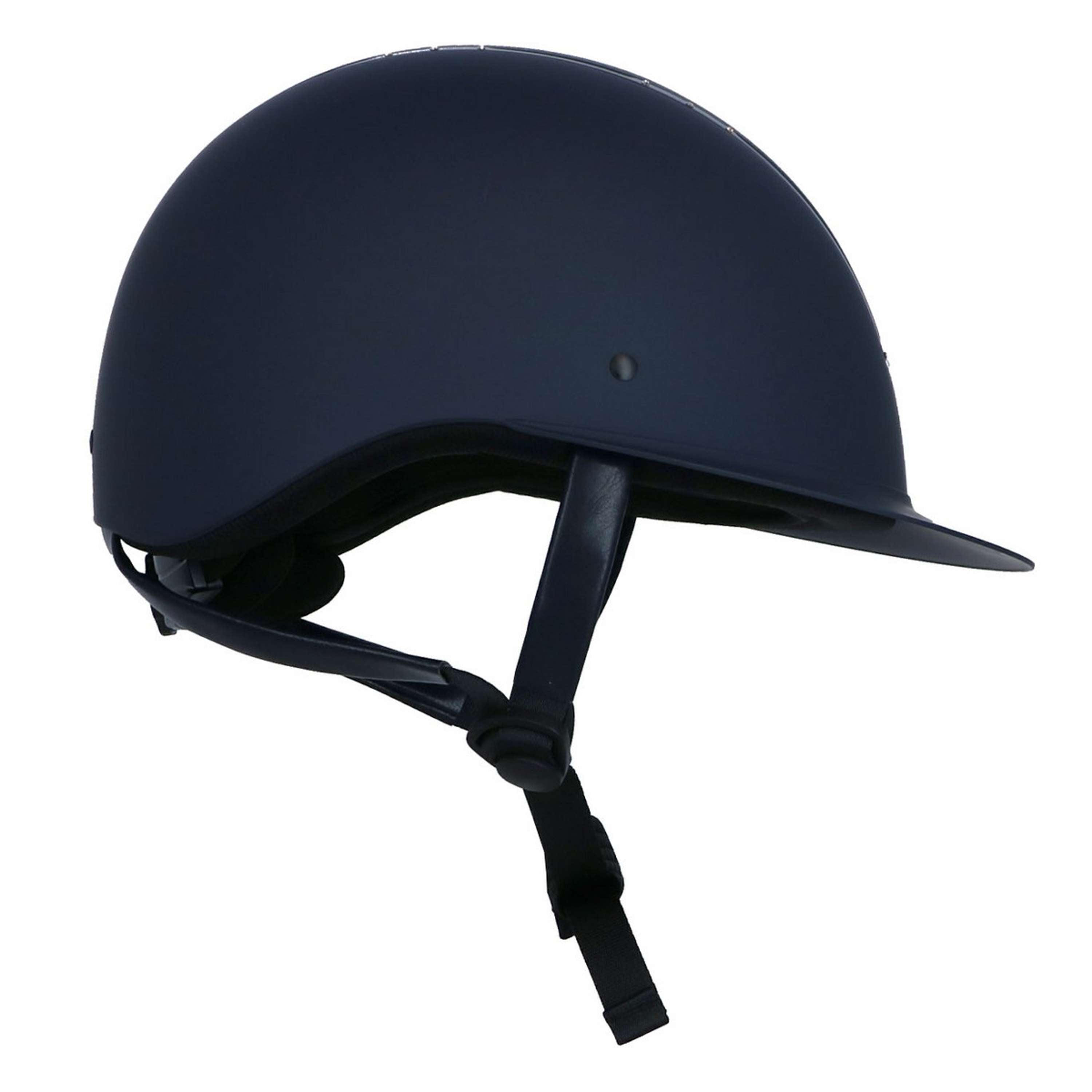 HKM Kask Jeździecki Lady Shield Diamond Ciemnoniebieski