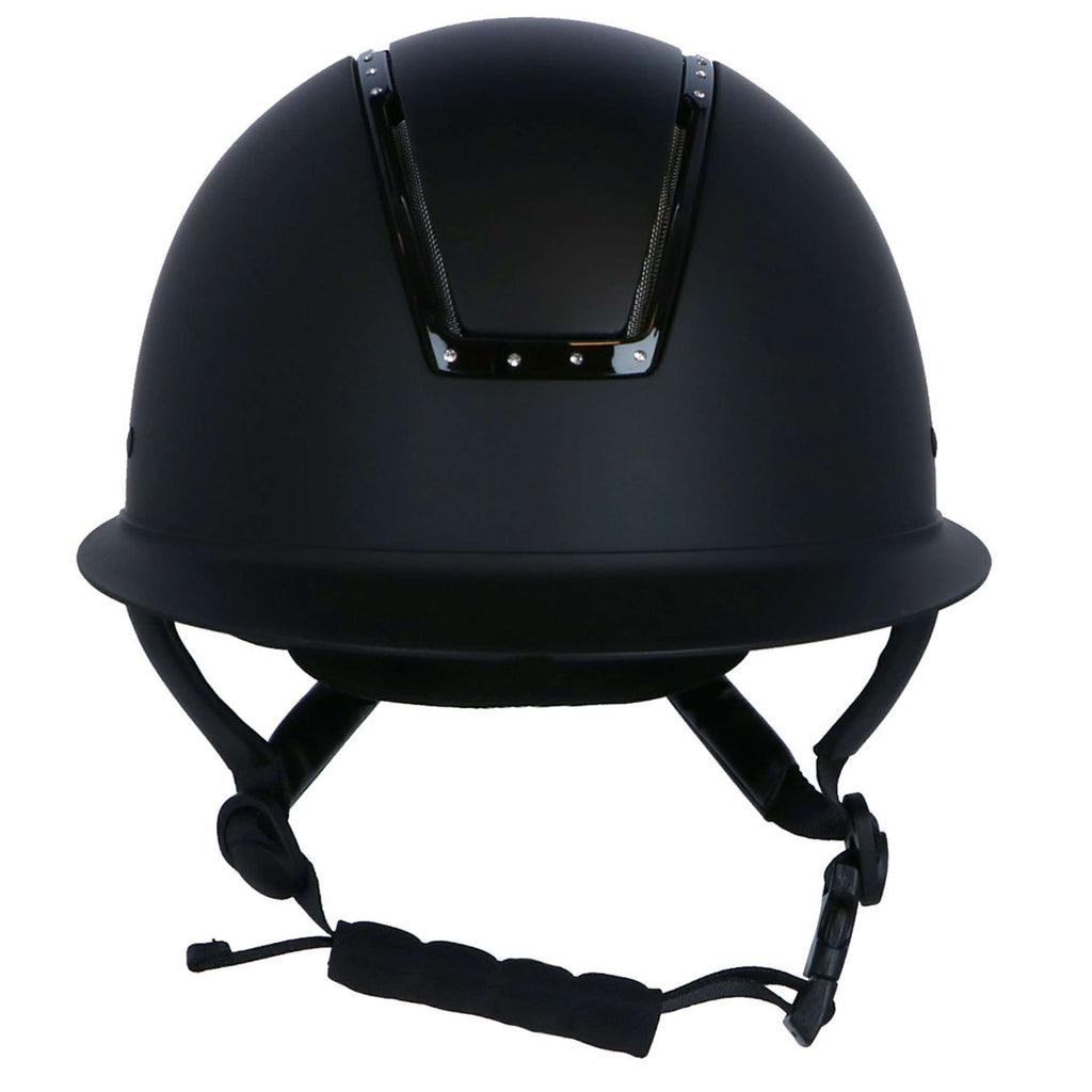 HKM Kask jeździecki Lady Shield Diamond czarny