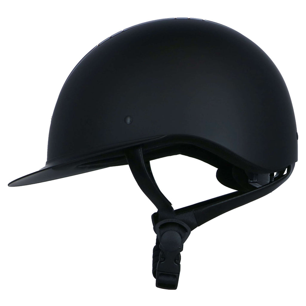 HKM Kask jeździecki Lady Shield Diamond czarny