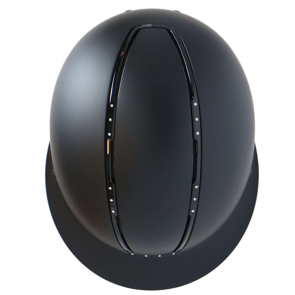 HKM Kask jeździecki Lady Shield Diamond czarny