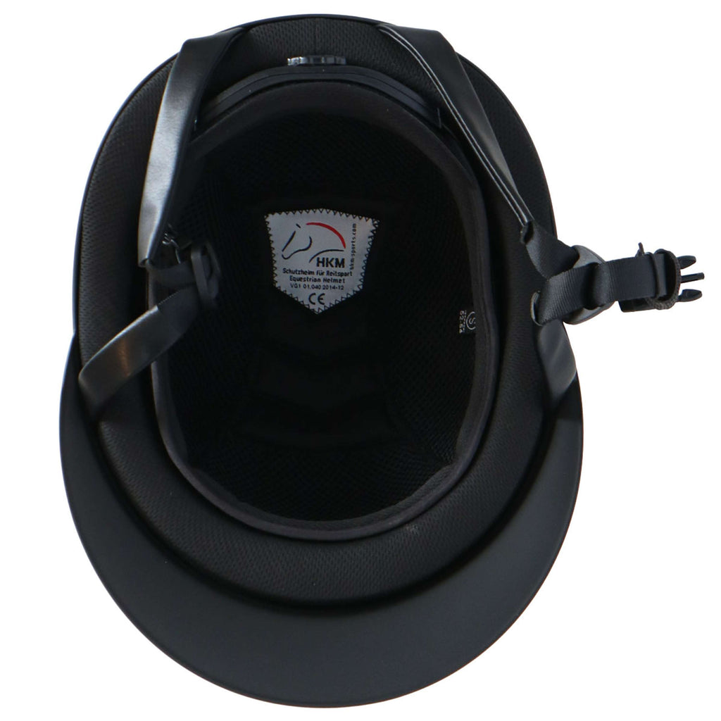 HKM Kask jeździecki Lady Shield Diamond czarny