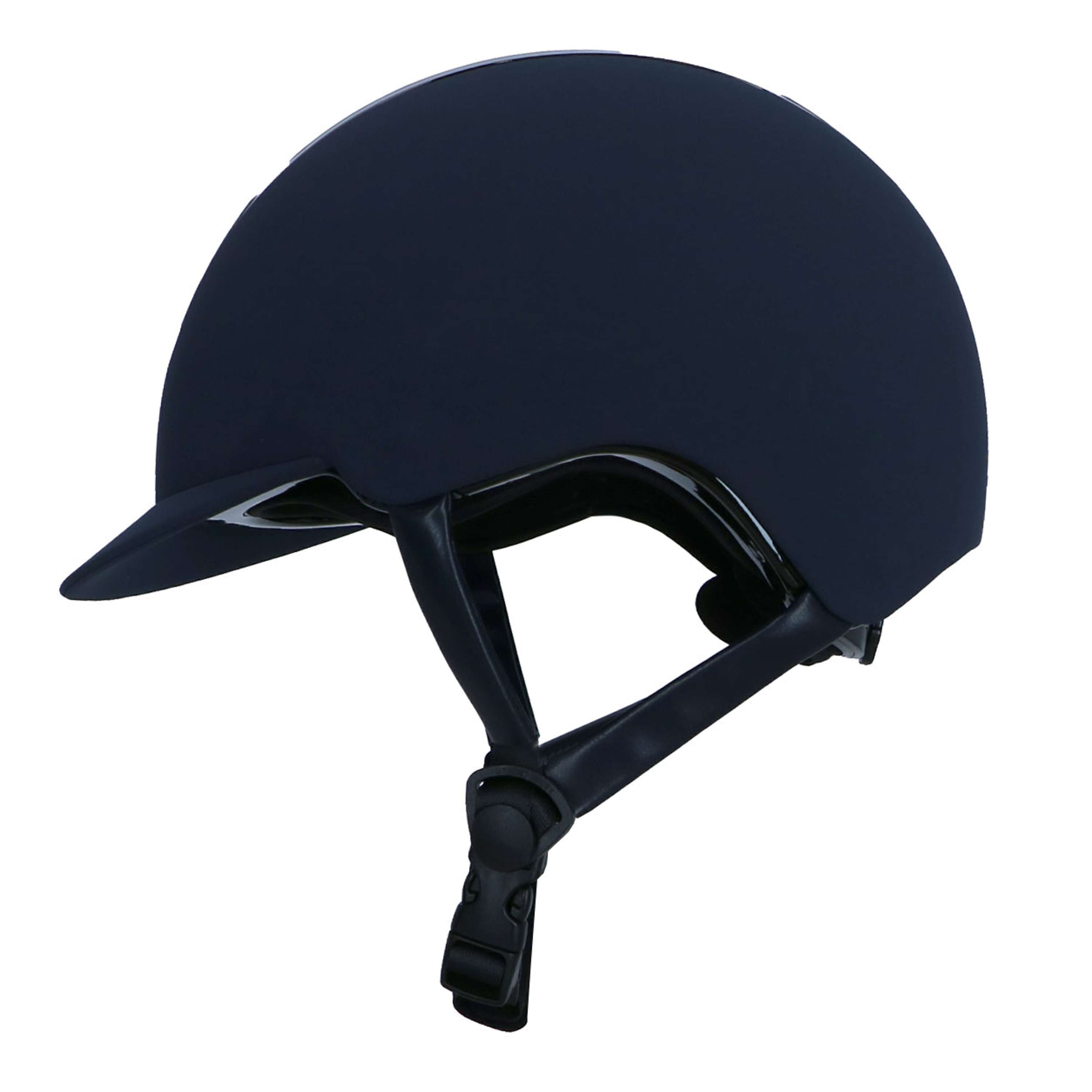 HKM Kask Jeździecki Carbon Professional Ciemnoniebieski