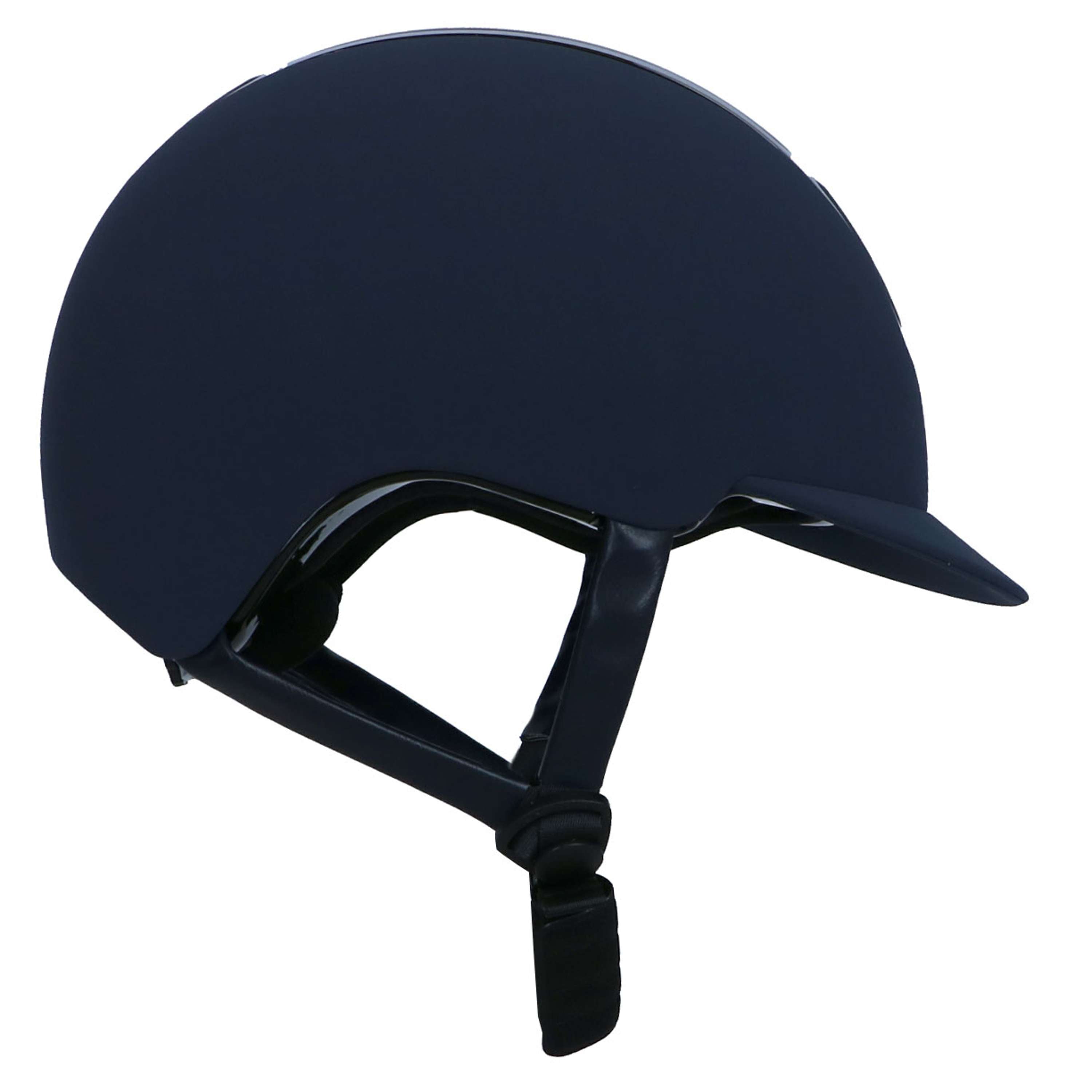 HKM Kask Jeździecki Carbon Professional Ciemnoniebieski