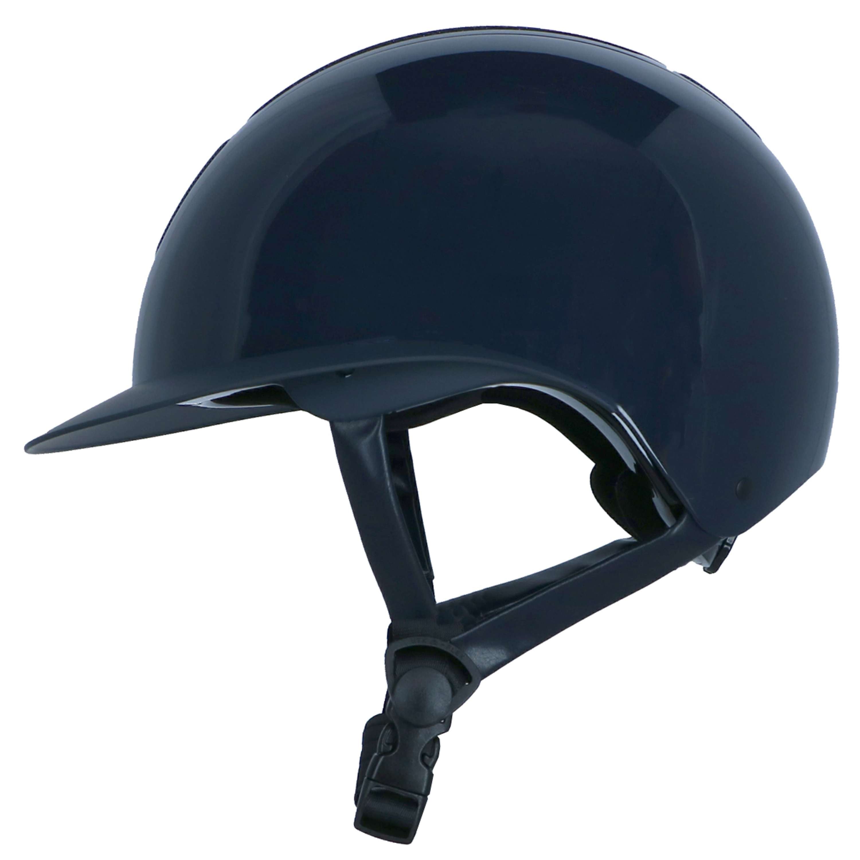 HKM Kask jeździecki Shiny Diamond ciemnoniebieski