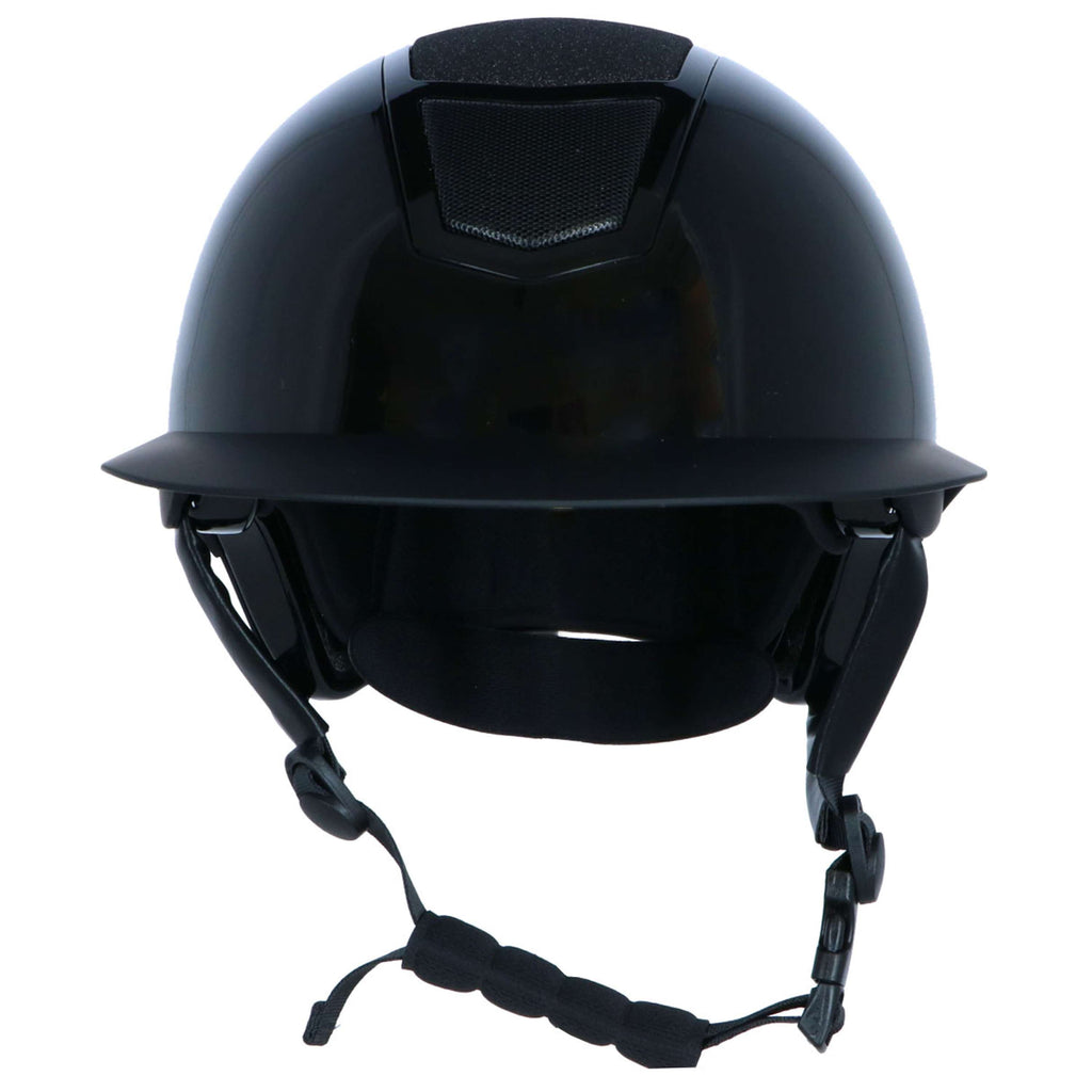 HKM Kask jeździecki Shiny Diamond czarny