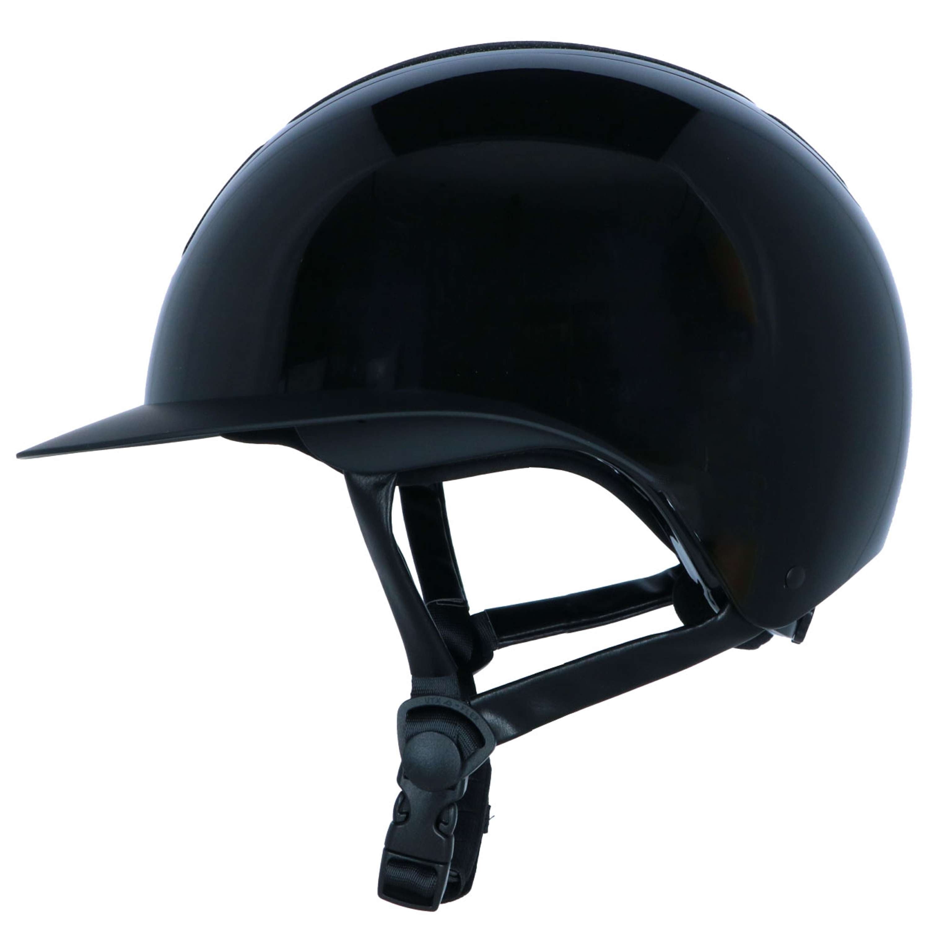 HKM Kask jeździecki Shiny Diamond czarny