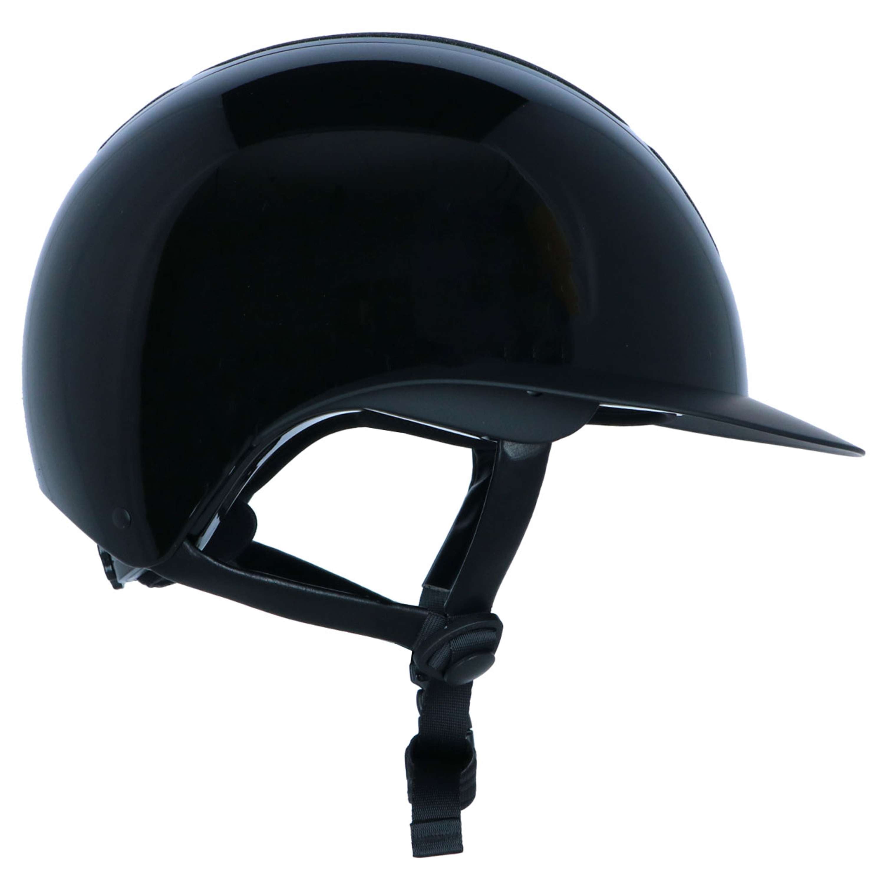 HKM Kask jeździecki Shiny Diamond czarny