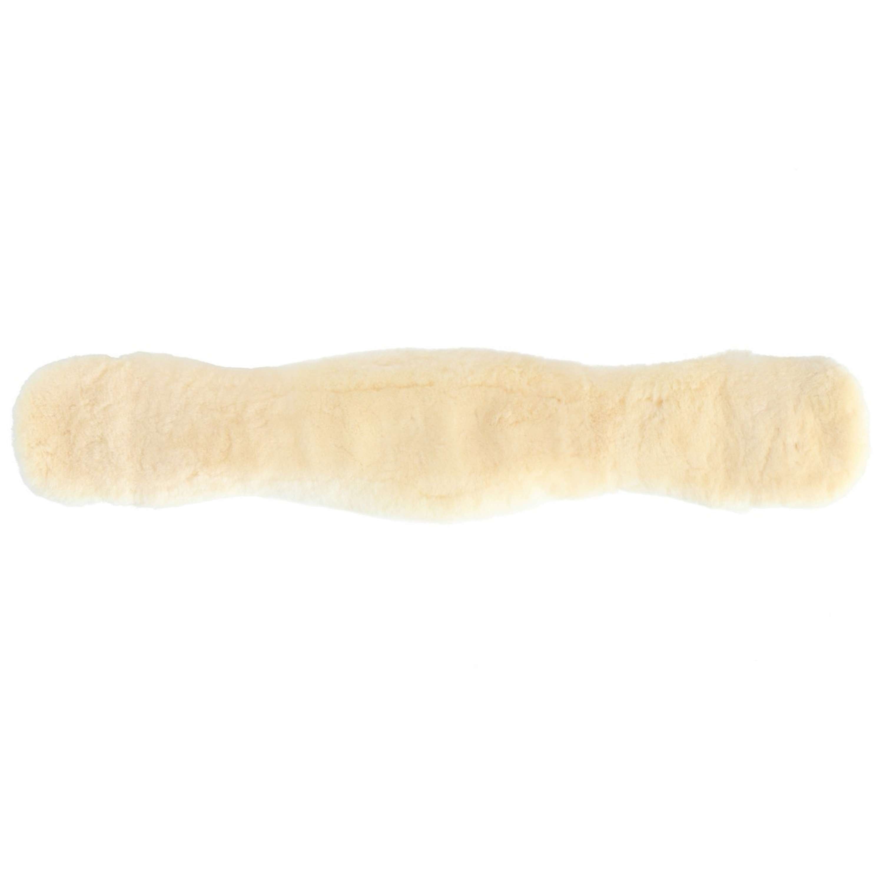 Werner Christ Popręg Ujeżdżeniowy Anatomic z Futro Czarny/Naturalny