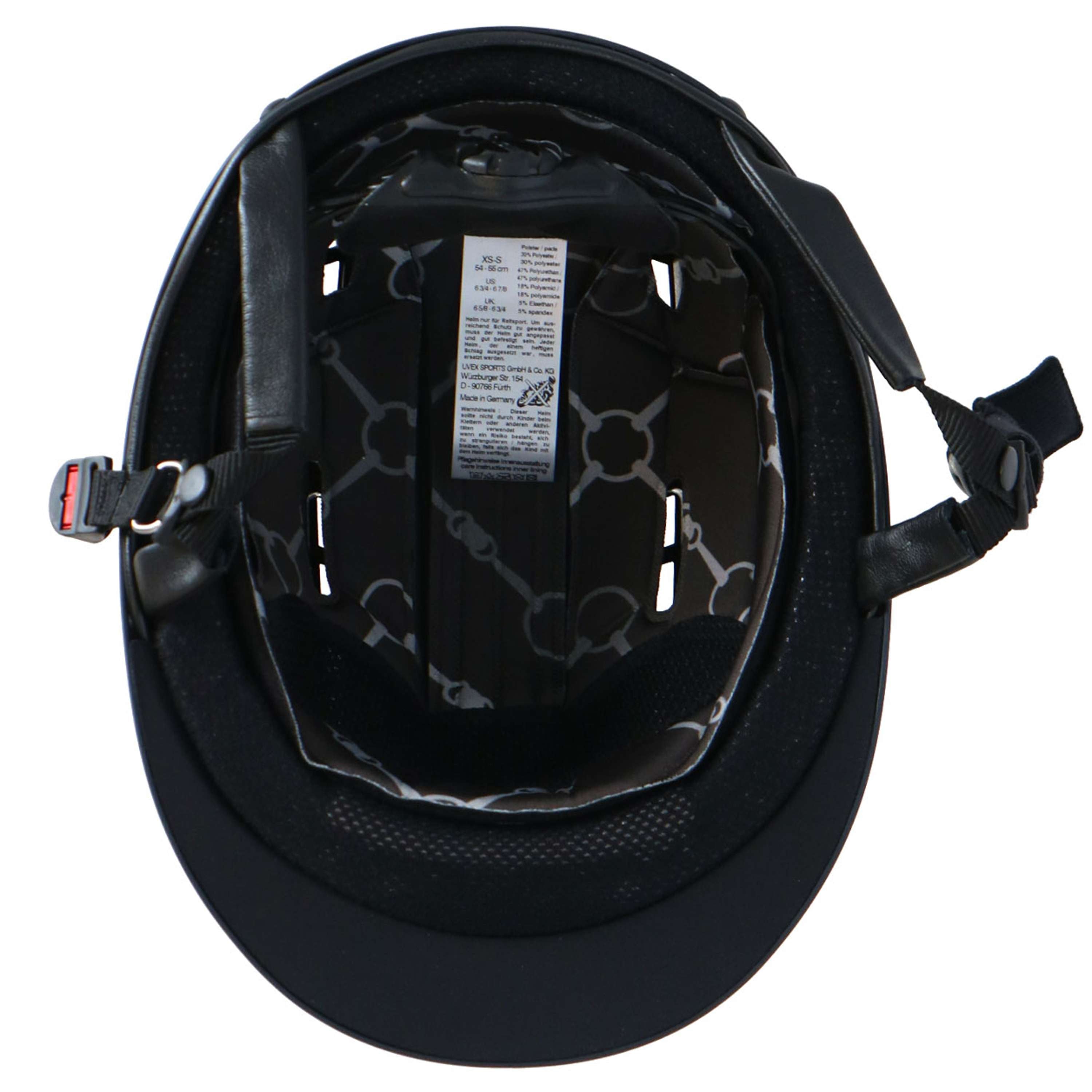 Kask jeździecki Uvex Exxeed Active granatowy