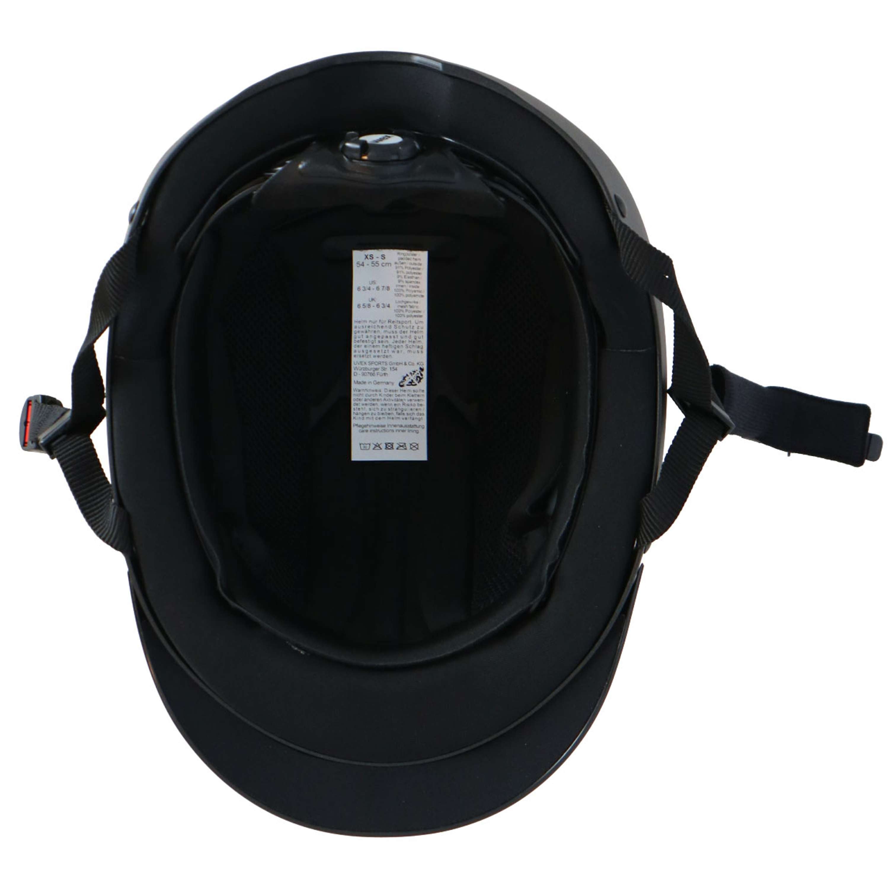 Uvex Kask Jeździecki Perfexxion III Matowy Czarny