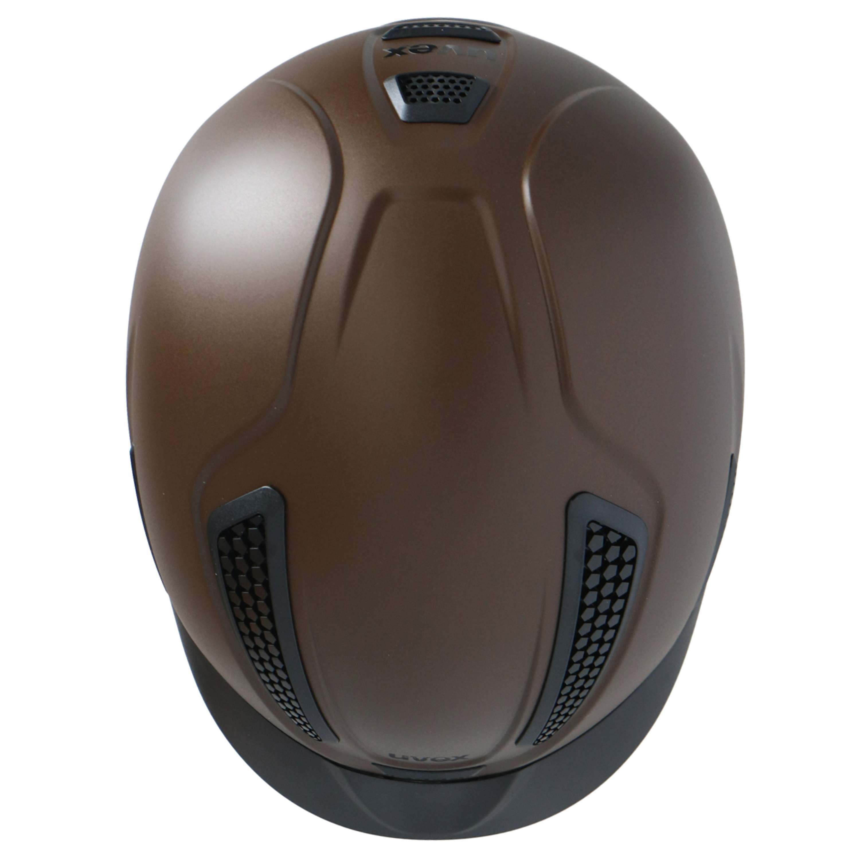 Uvex Kask Jeździecki Perfexxion III Matowy Brązowy