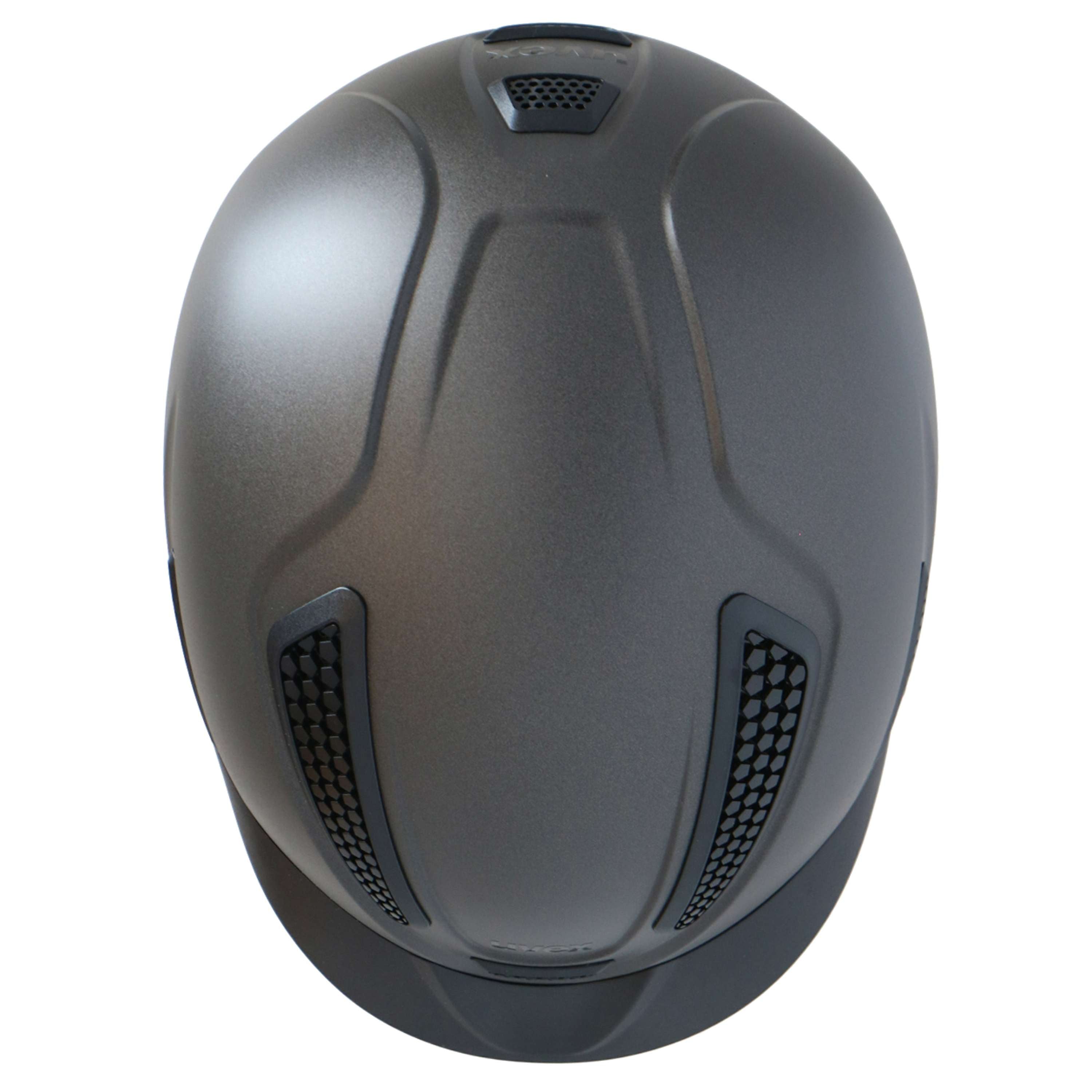 Uvex Kask Jeździecki Perfexxion III Matowy Antracytowy