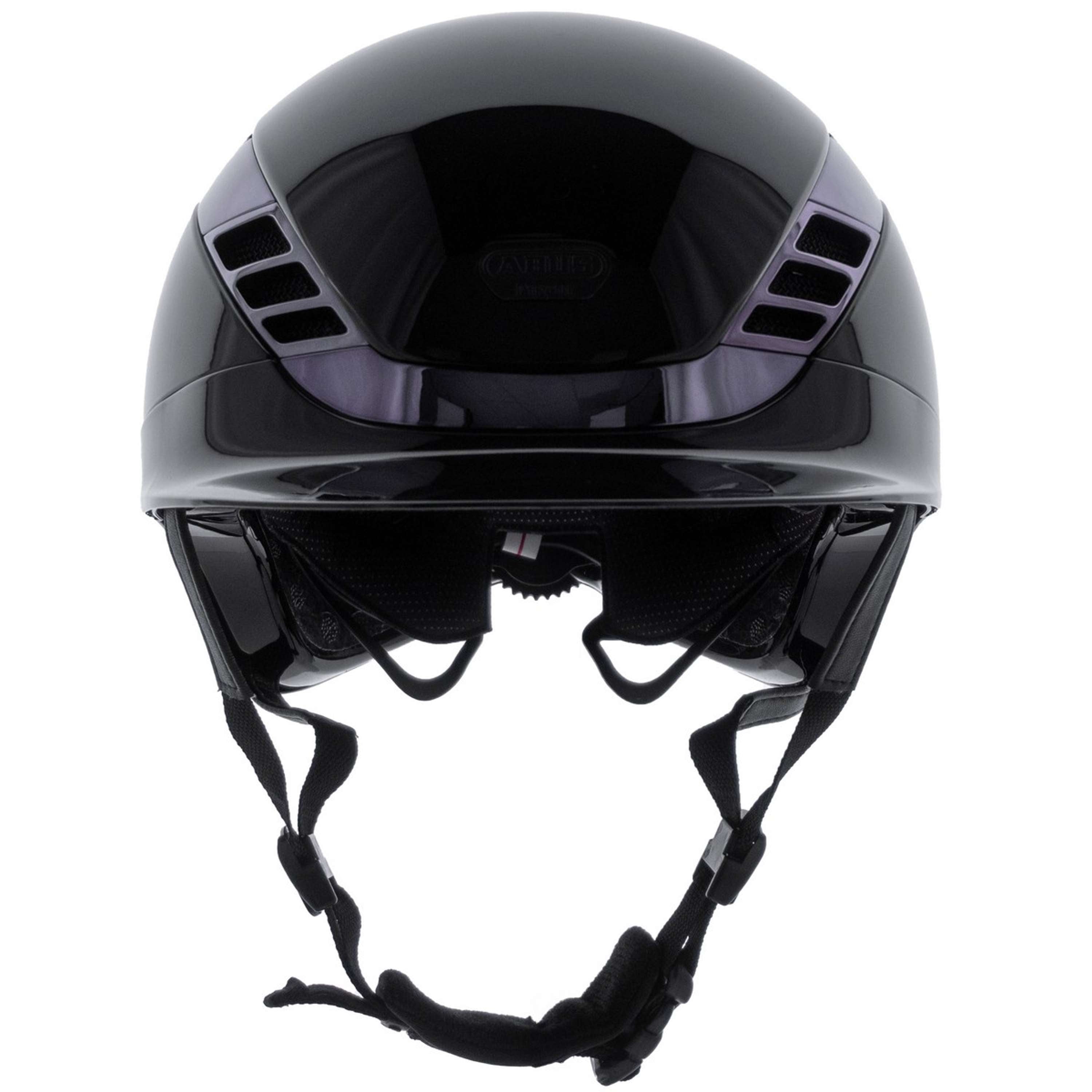Kask jeździecki Pikeur X Abus AirLuxe CHROME Shiny Black