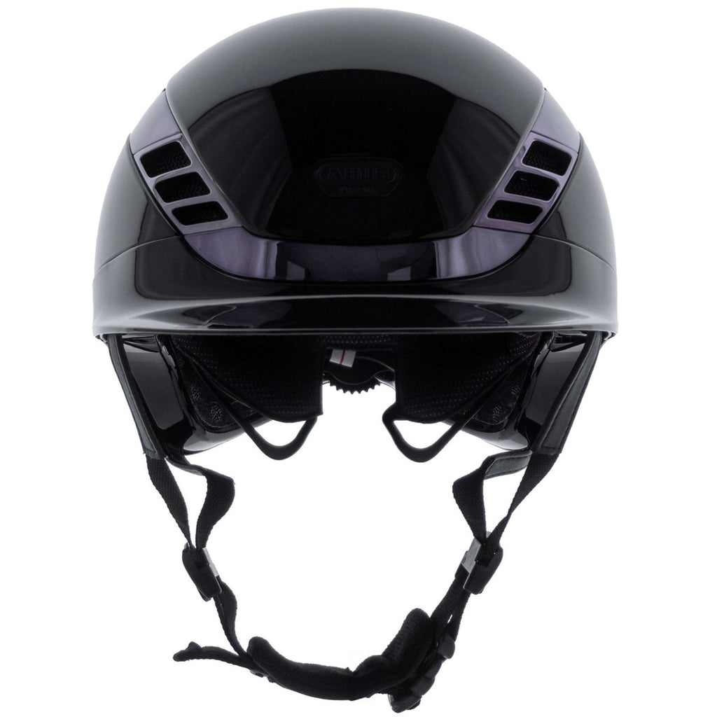 Kask jeździecki Pikeur X Abus AirLuxe CHROME Shiny Black