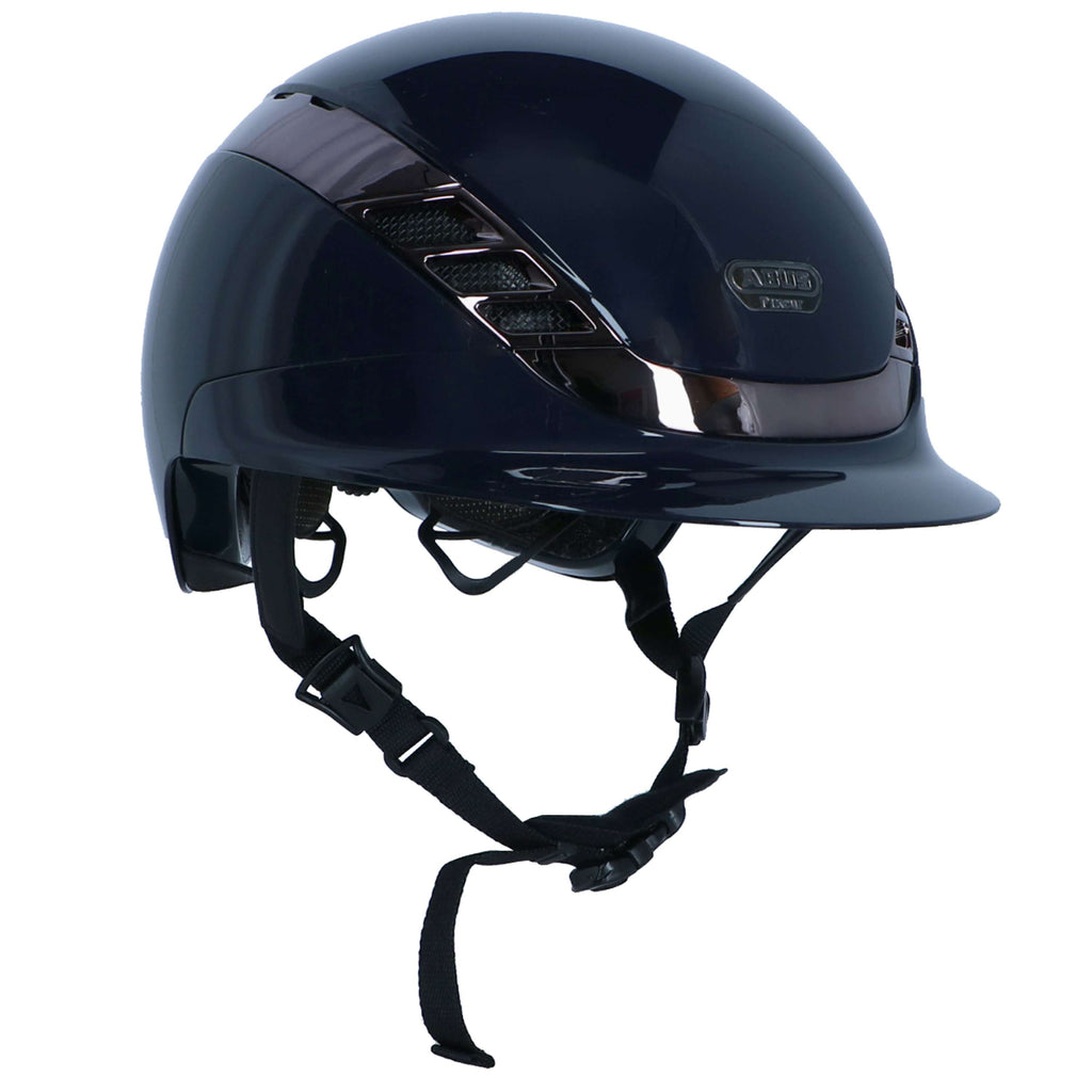 Kask jeździecki Pikeur X Abus AirLuxe CHROME Shiny Midnight Blue