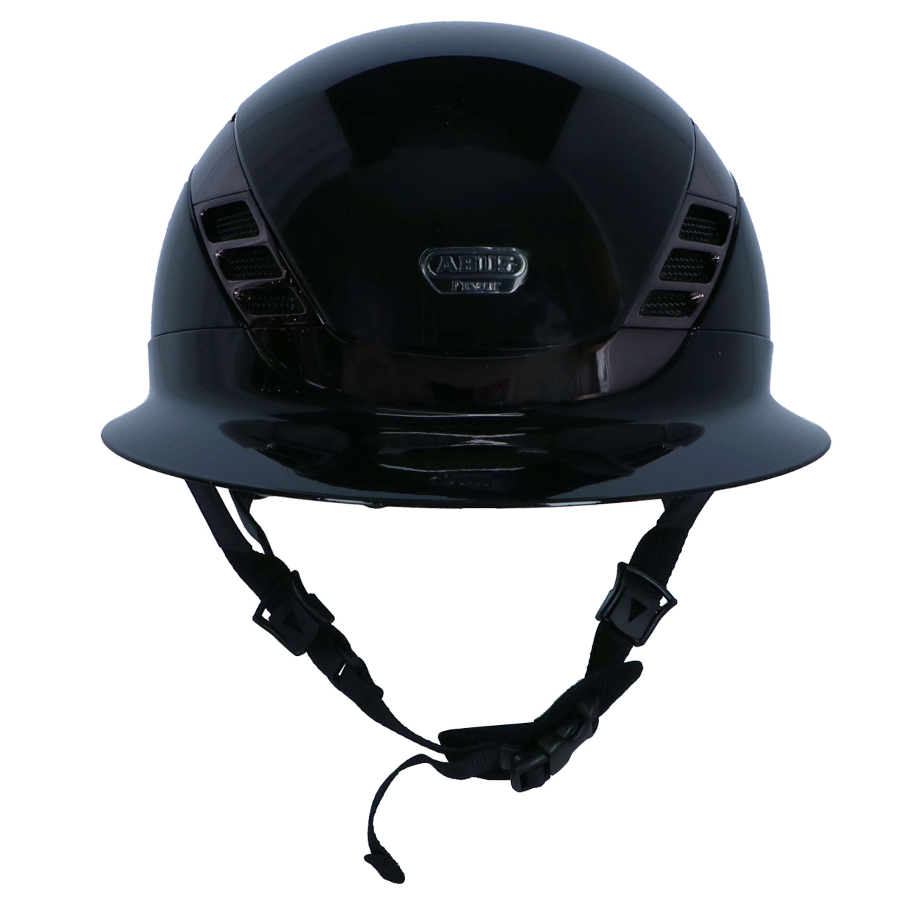 Kask jeździecki Pikeur X Abus AirLuxe CHROME L.V. Shiny Black
