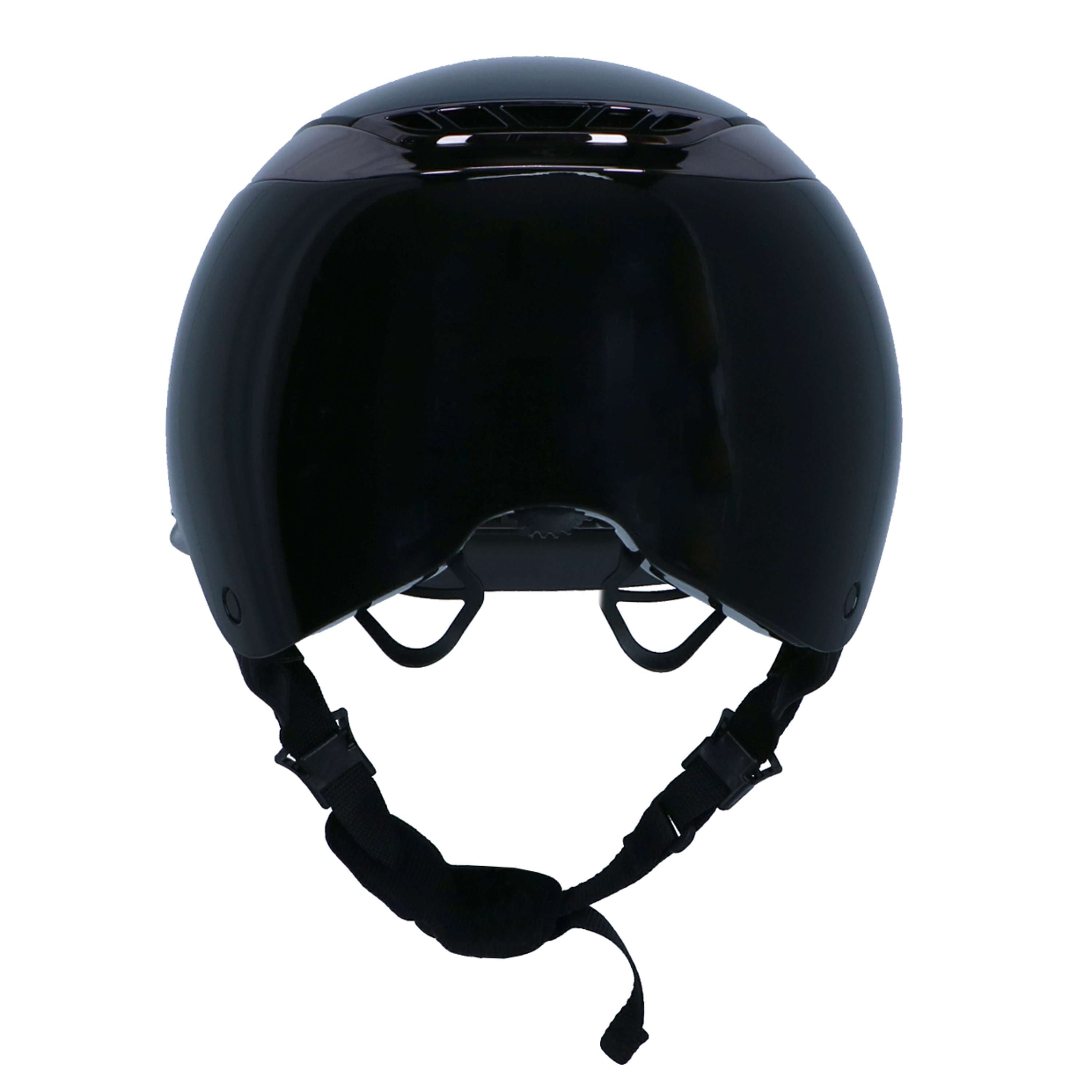 Kask jeździecki Pikeur X Abus AirLuxe CHROME L.V. Shiny Black