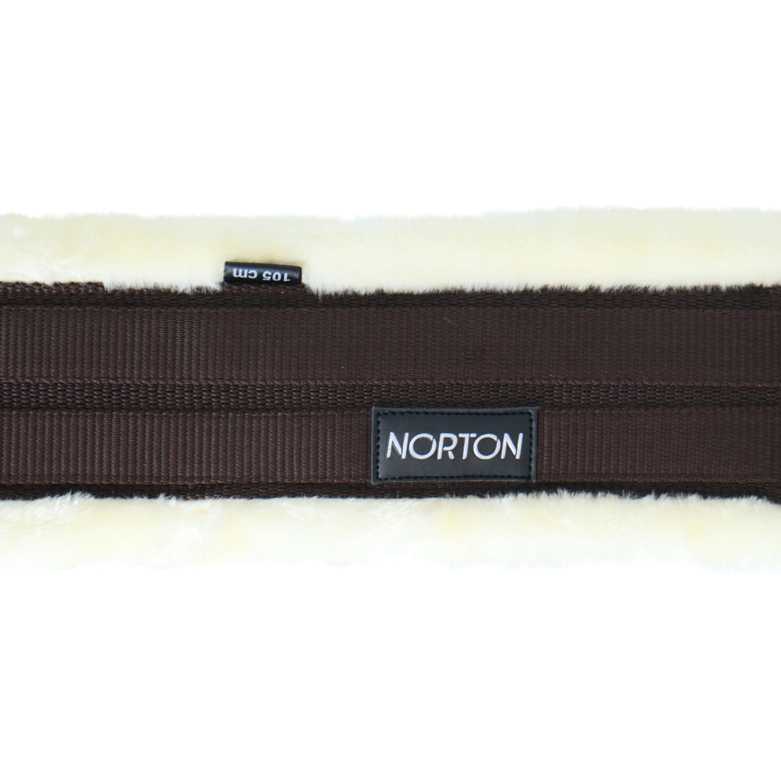 Norton Popręg Smooth Gumka Brązowy