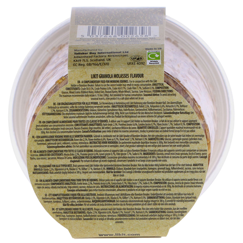 Likit Granola Molasses