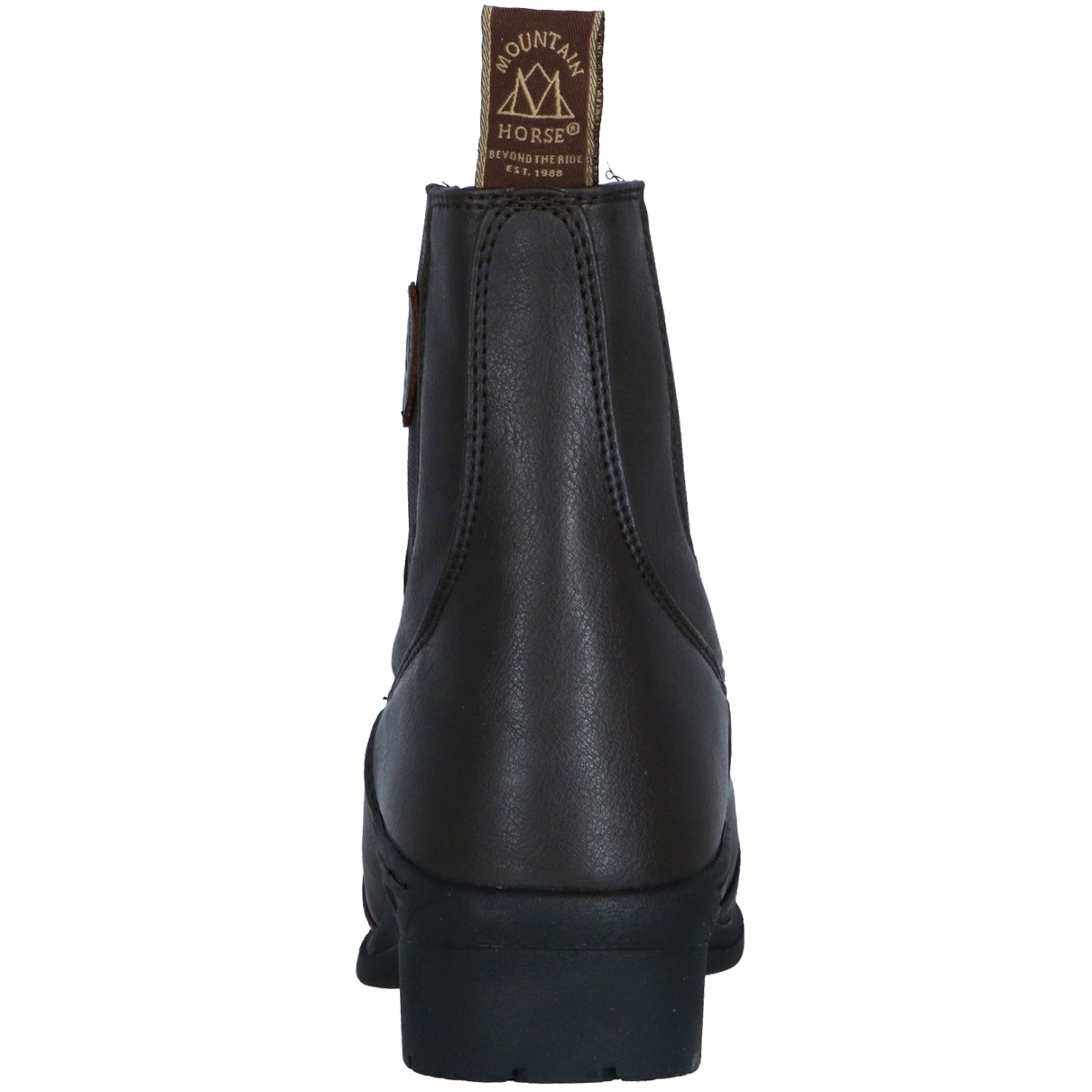 Mountain Horse Jodhpury Veganza Zip Paddock Brązowy