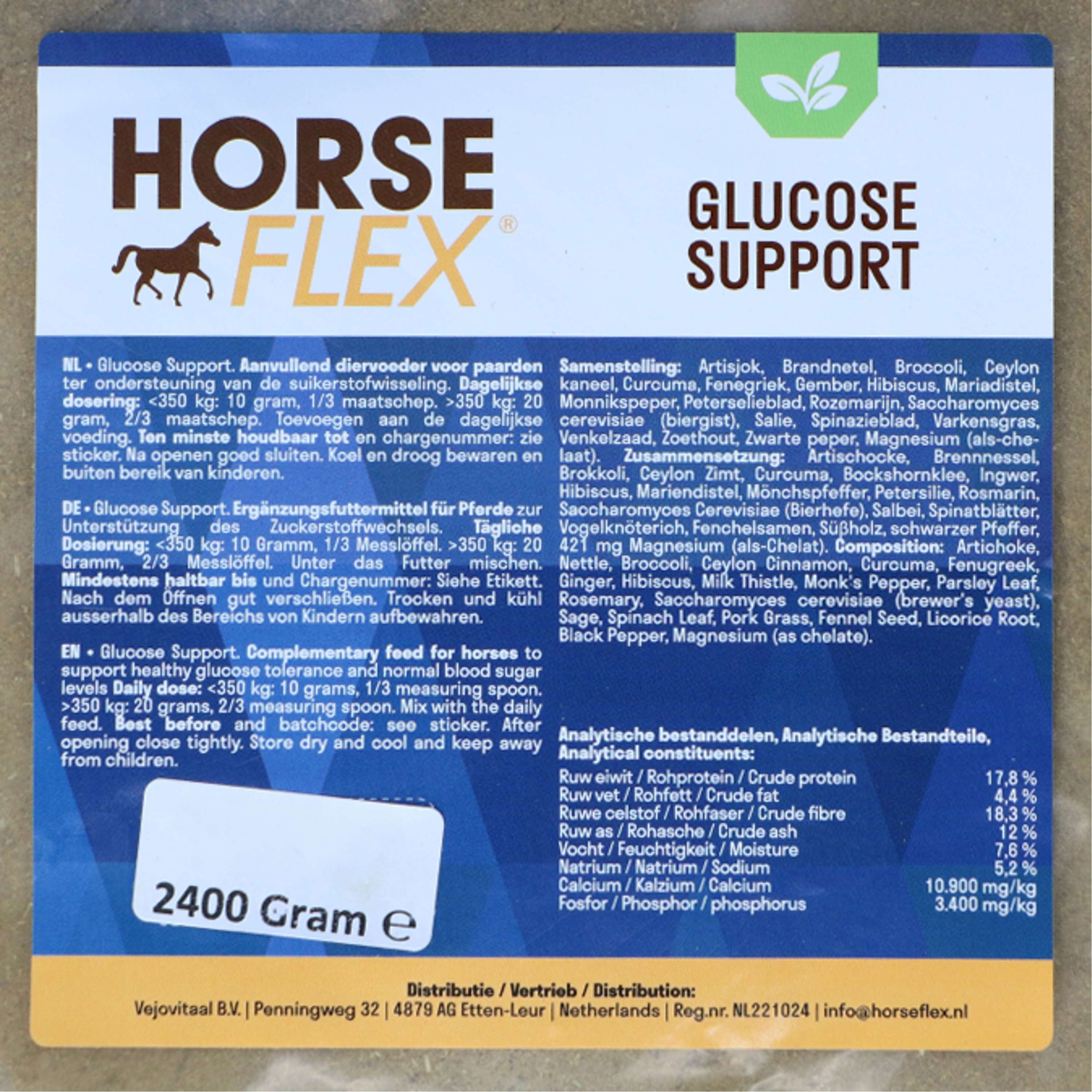 HorseFlex Wsparcie Glukozy Wkład