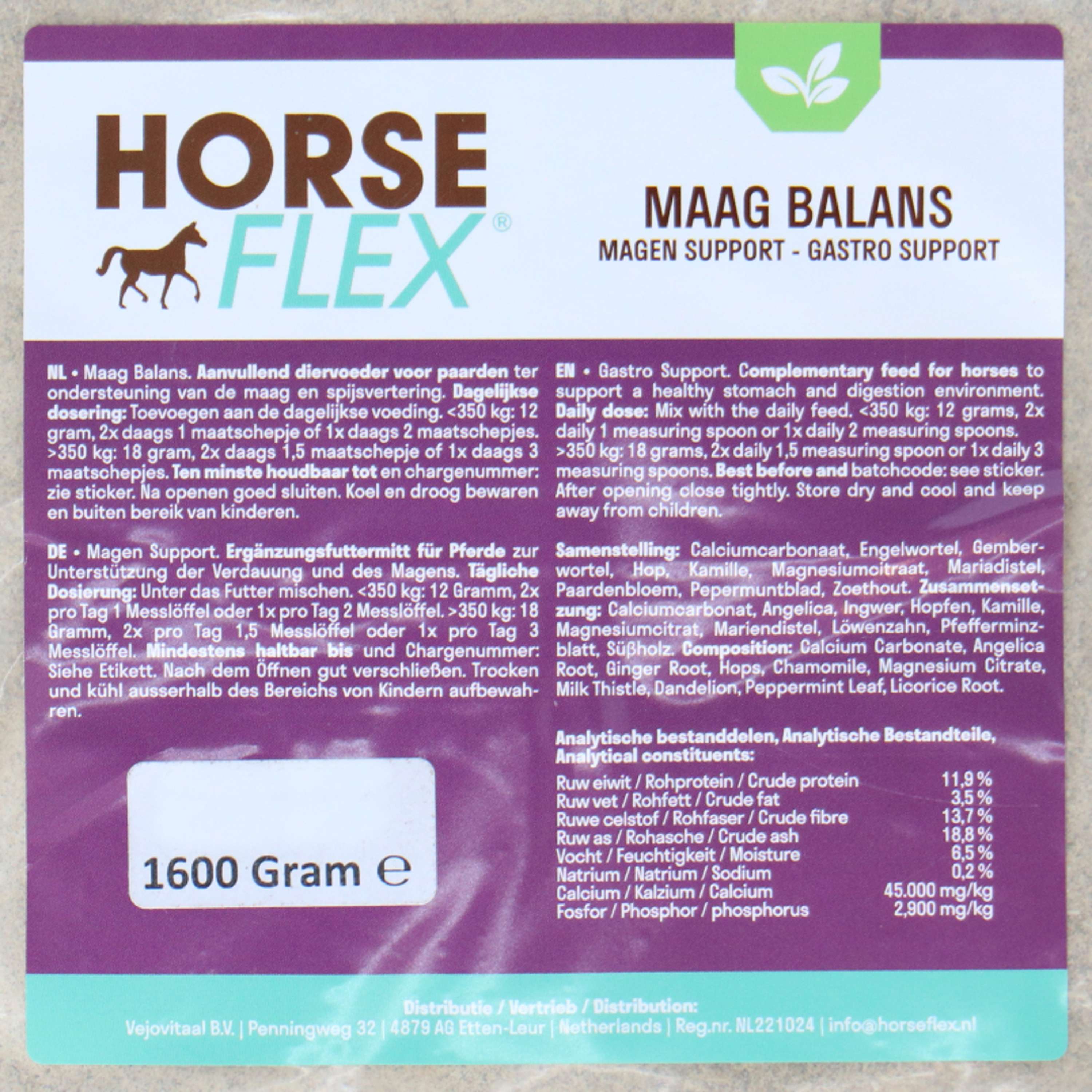 HorseFlex Równowaga Żołądka Wkład