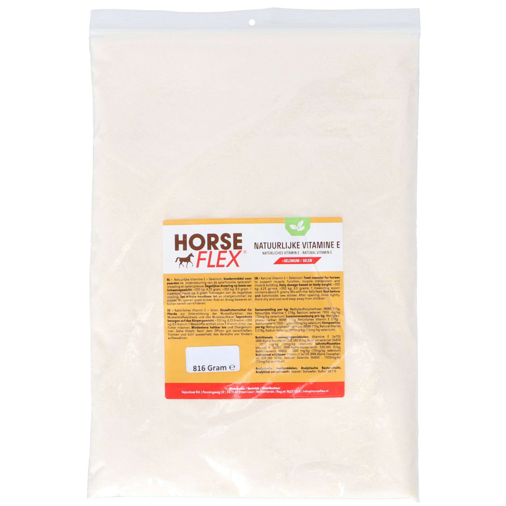 HorseFlex Naturalna Witamina E + Selen Wkład uzupełniający