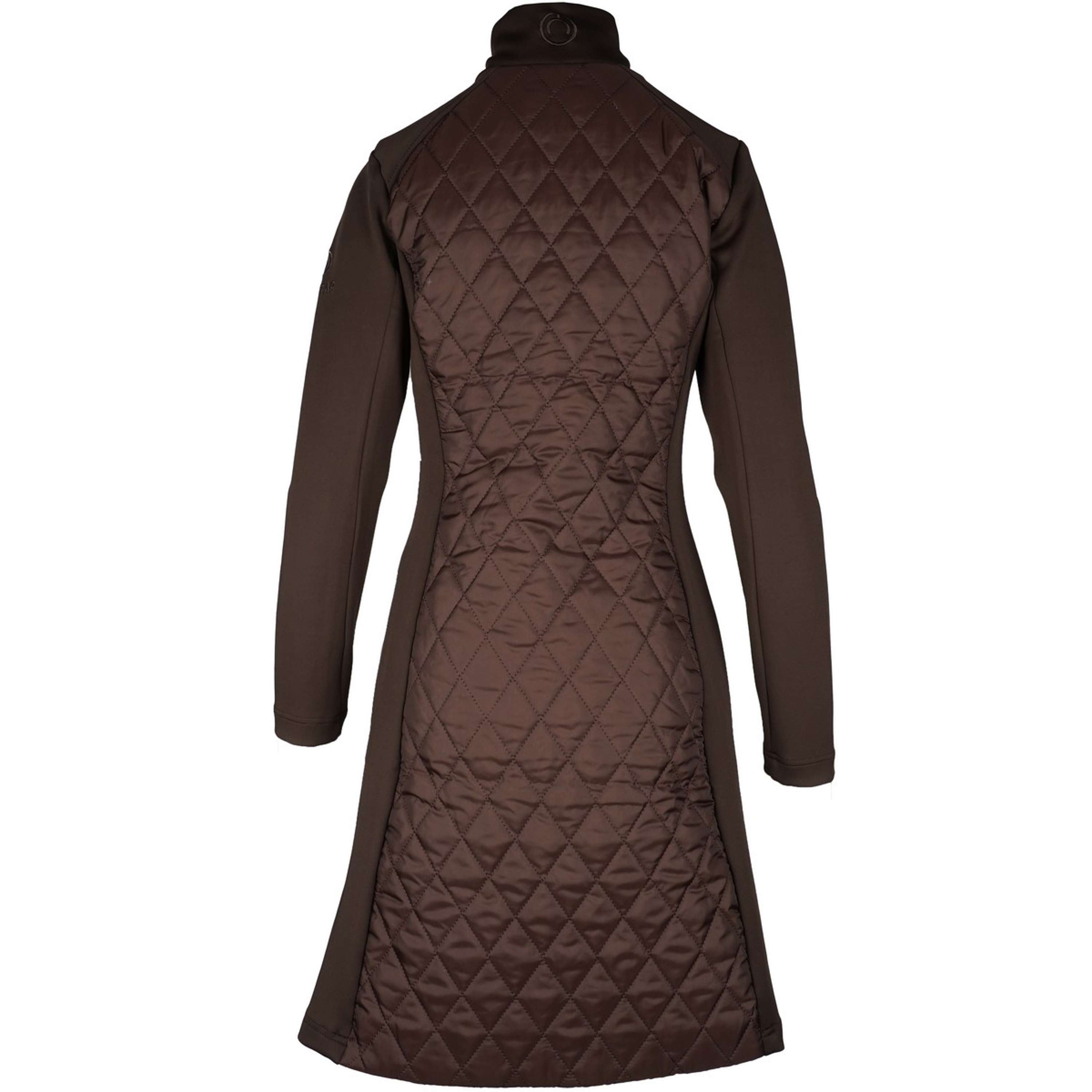 Montar Kurtka MoQuinn Quilted Long Brązowy