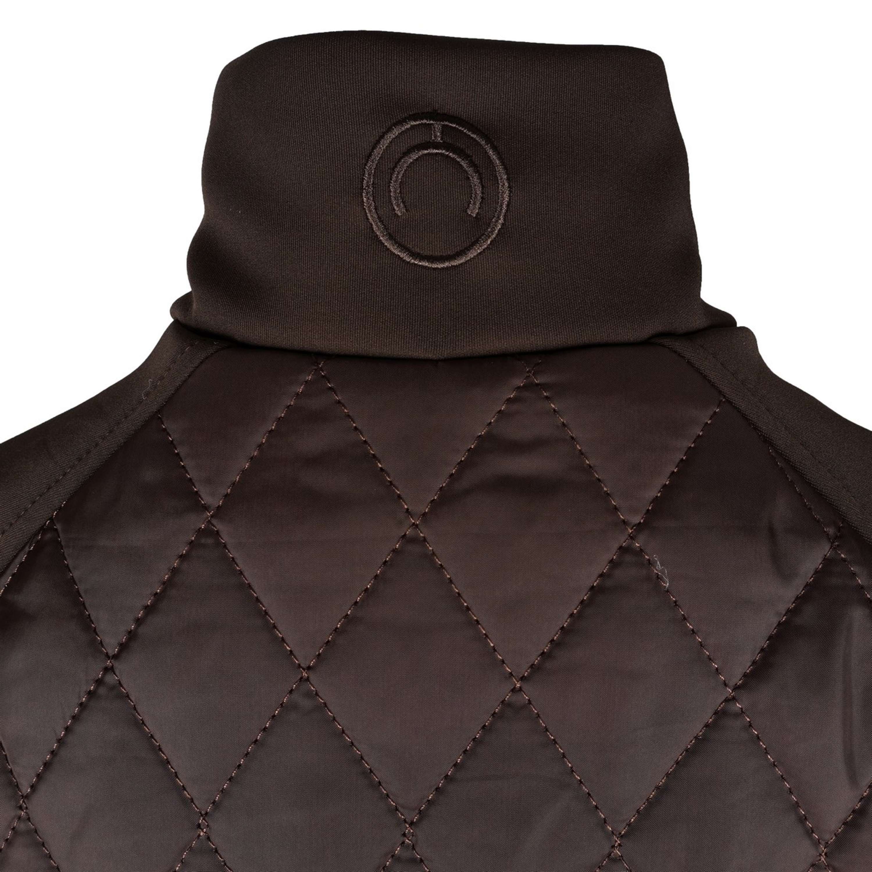 Montar Kurtka MoQuinn Quilted Long Brązowy