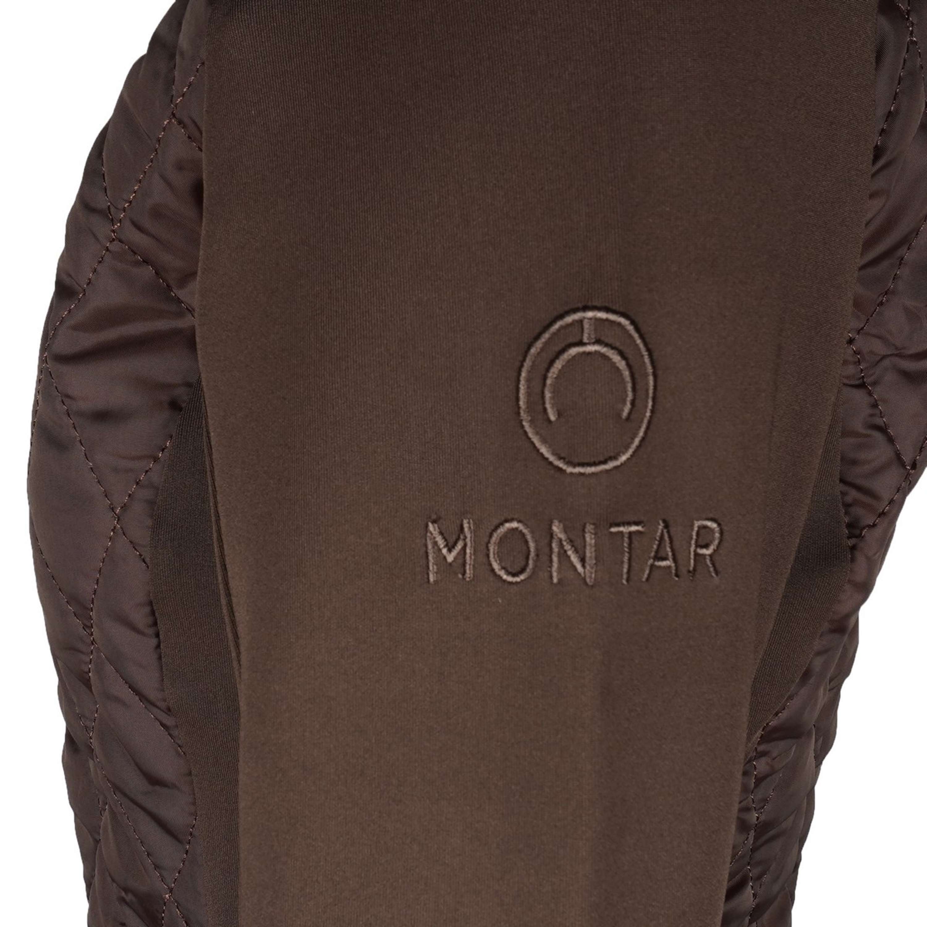 Montar Kurtka MoQuinn Quilted Long Brązowy