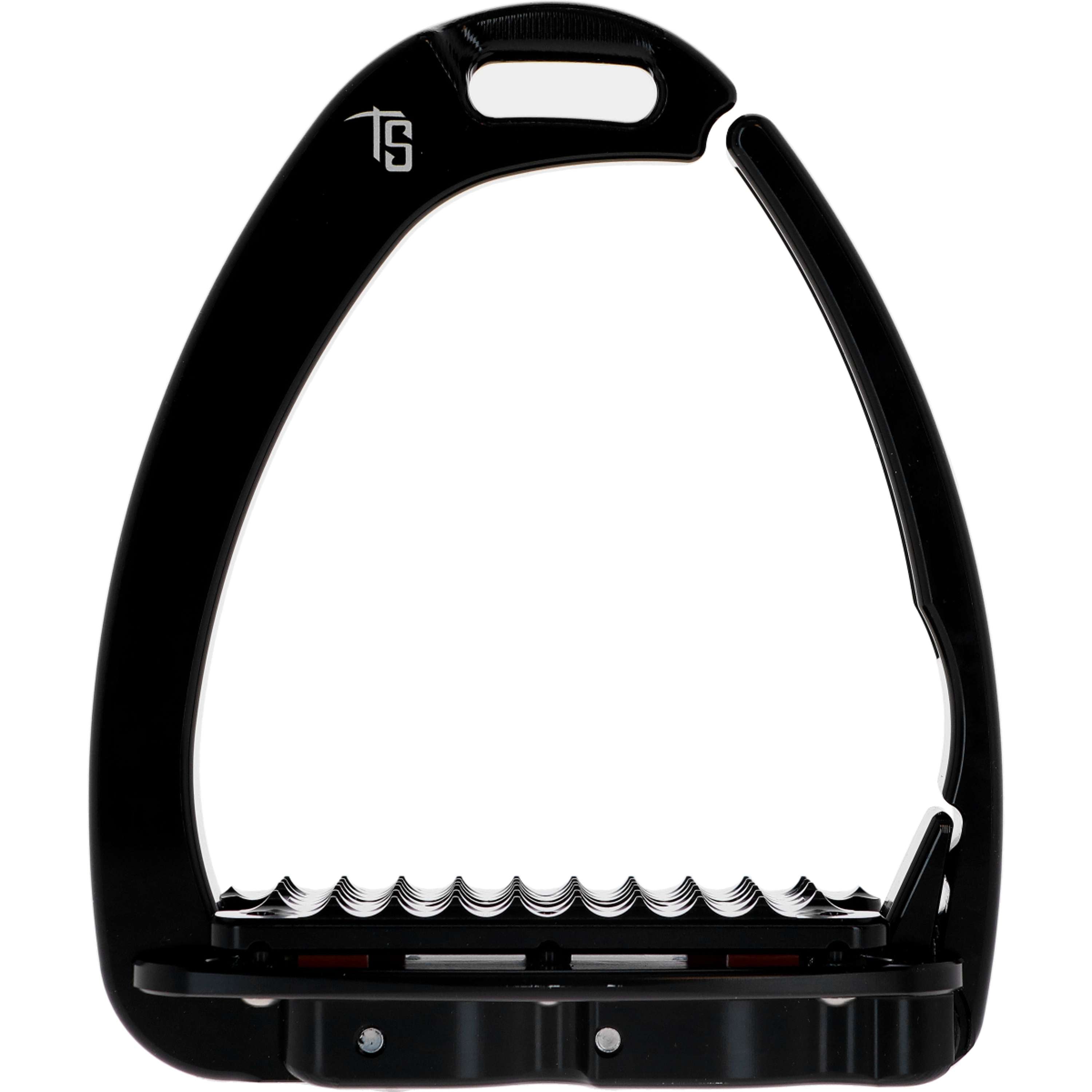 Tech Stirrups Strzemiona Venice Plus Swarovski Ujeżdżeniowe Czarne/Czarne