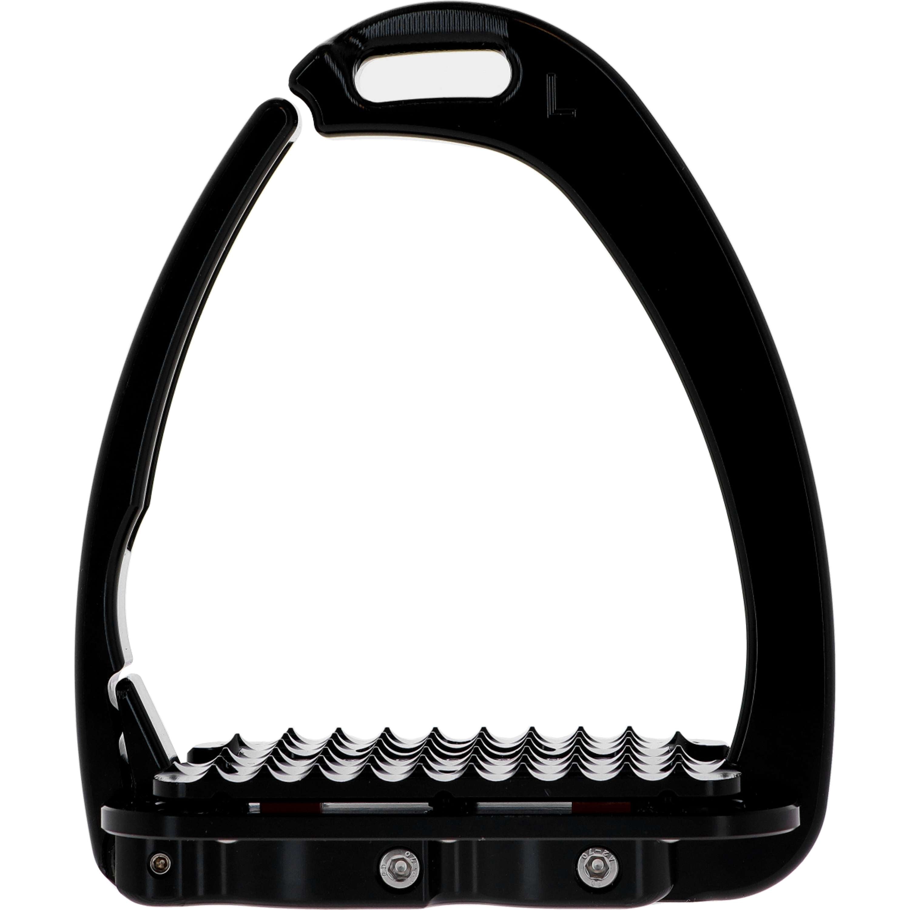 Tech Stirrups Strzemiona Venice Plus Swarovski Ujeżdżeniowe Czarne/Czarne