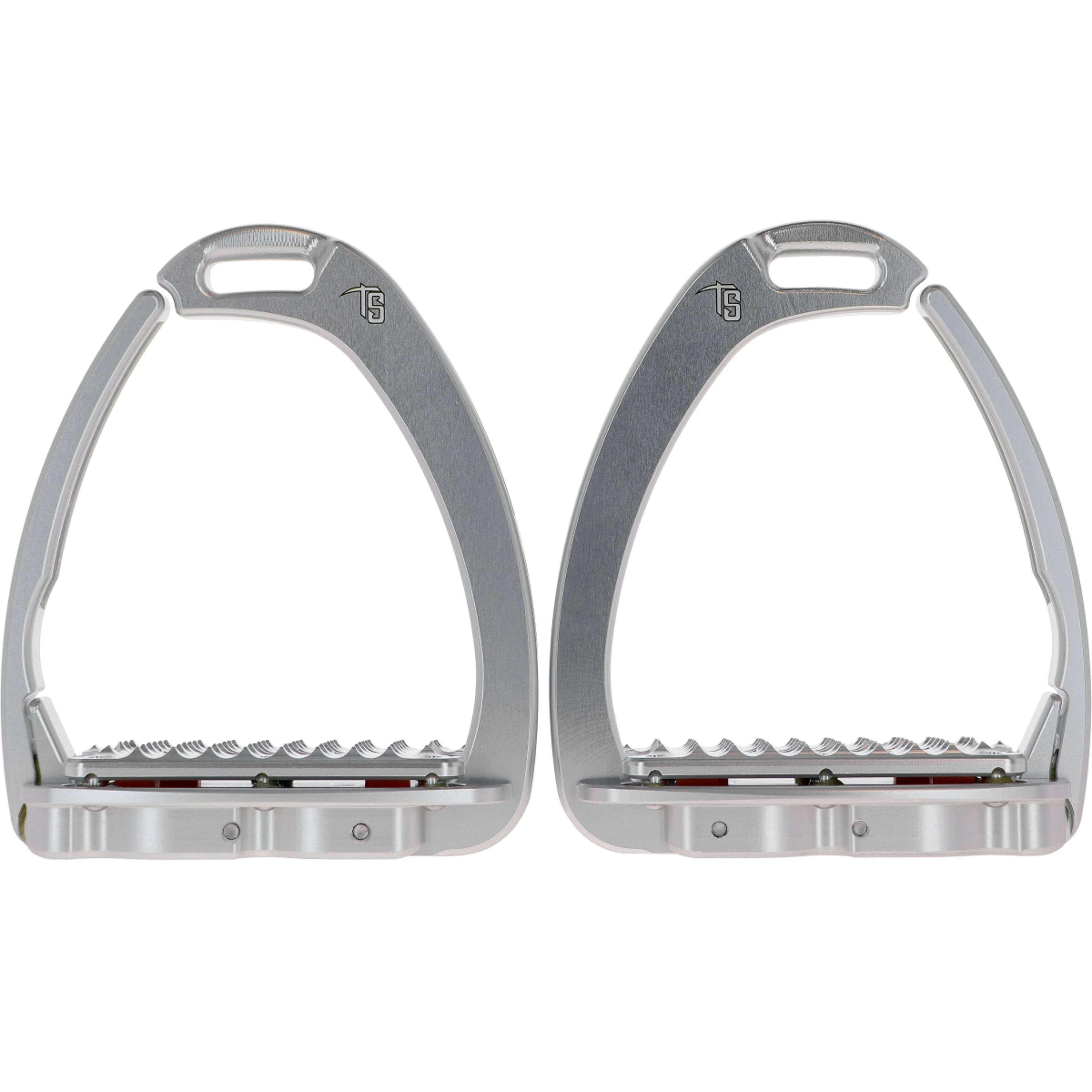 Tech Stirrups Strzemiona Venice Plus Swarovski Ujeżdżenie Srebrny/Srebrny