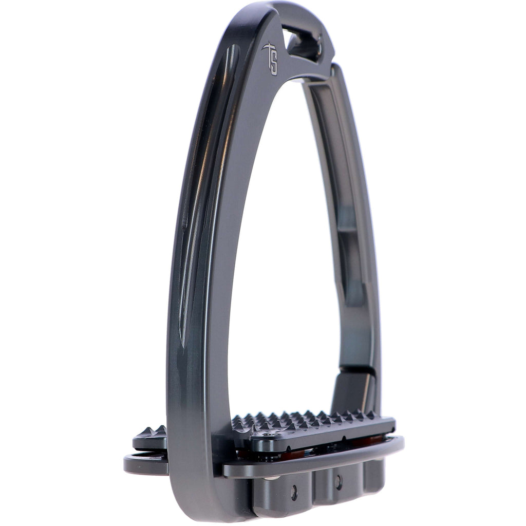 Tech Stirrups Strzemiona Venice Plus Swarovski Ujeżdżenie Tytanowy