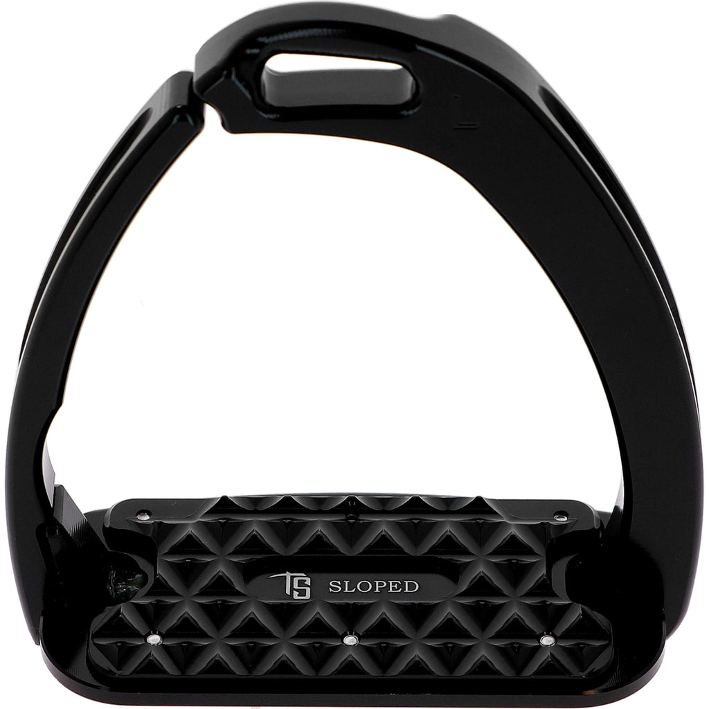 Tech Stirrups Strzemiona Venice Sloped Evo Swarovski Czarny/Czarny