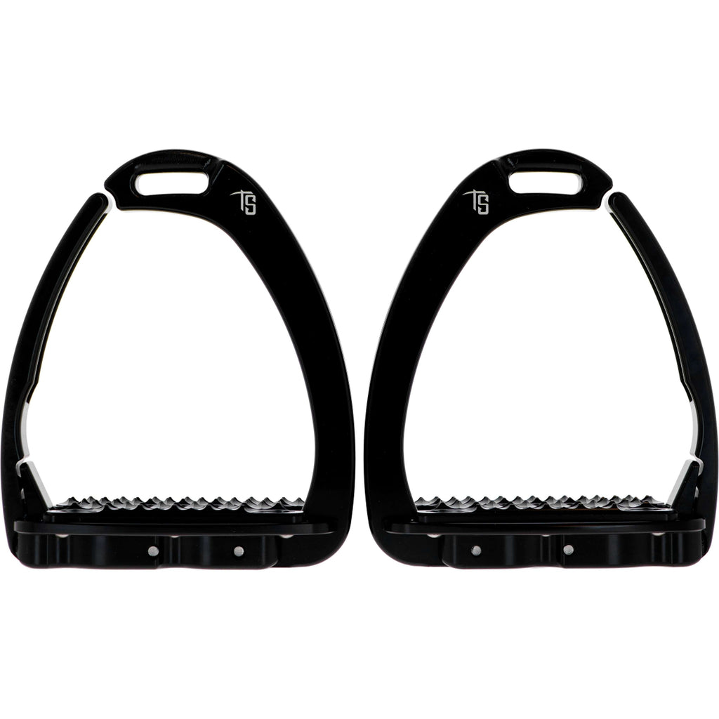 Tech Stirrups Strzemiona Venice Sloped Evo Swarovski Czarny/Czarny