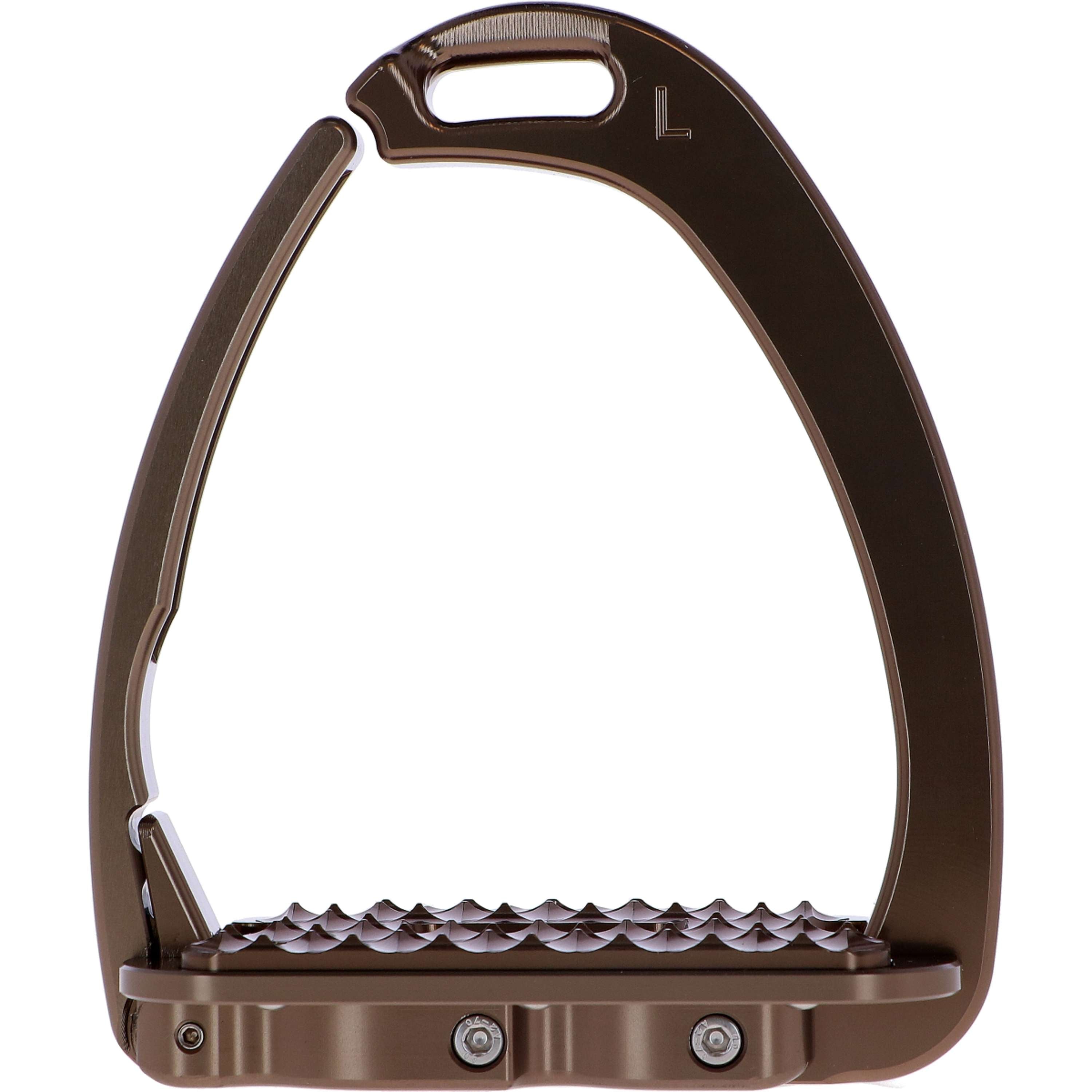 Tech Stirrups Strzemiona Venice Sloped Evo Swarovski Brązowy