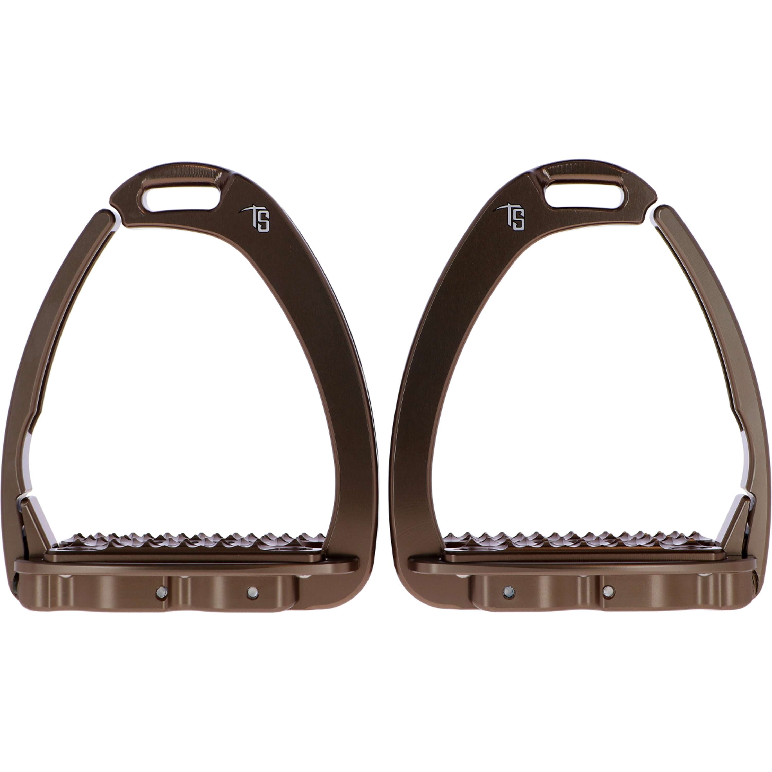 Tech Stirrups Strzemiona Venice Sloped Evo Swarovski Brązowy