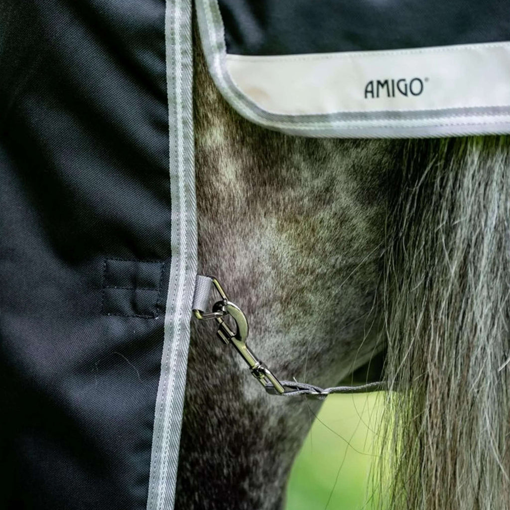 Derywacja Amigo Turnout 1200D Plus 100g, czarna/tytanowo-szara/srebrna