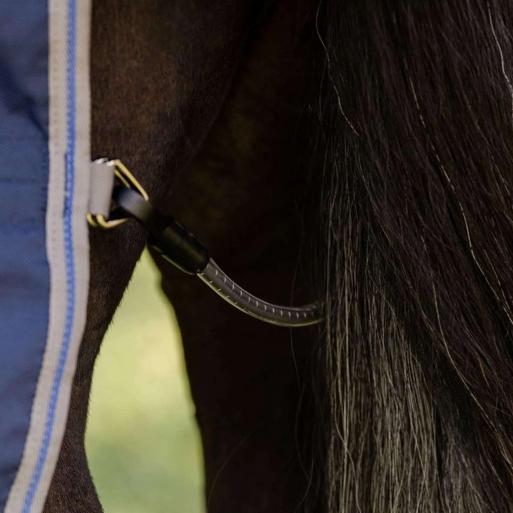 Derka Rhino Turnout Pony 100g granatowa/tytanowa szarość/klasyczny niebieski