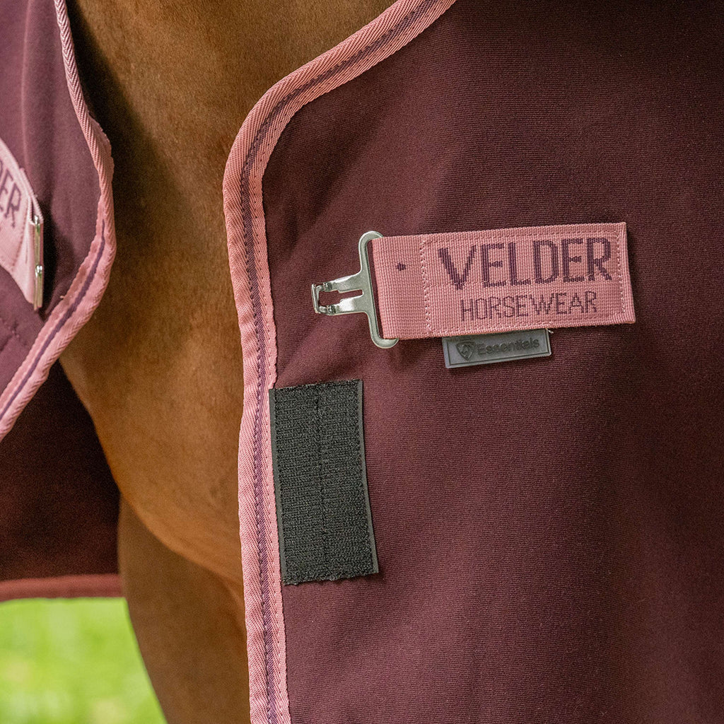 Derka chłodząca Velder Horsewear Essentials, śliwkowy brąz