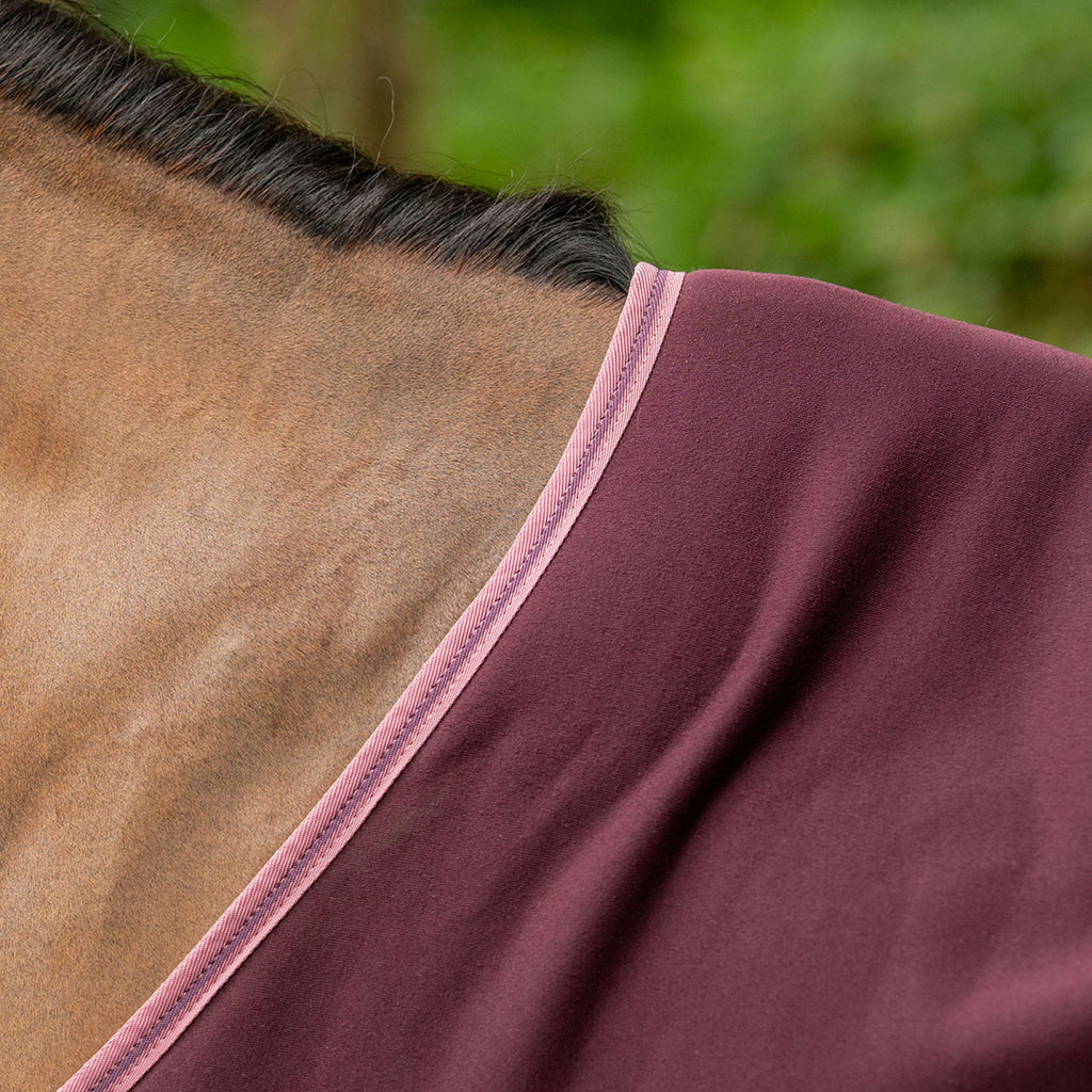 Derka chłodząca Velder Horsewear Essentials, śliwkowy brąz