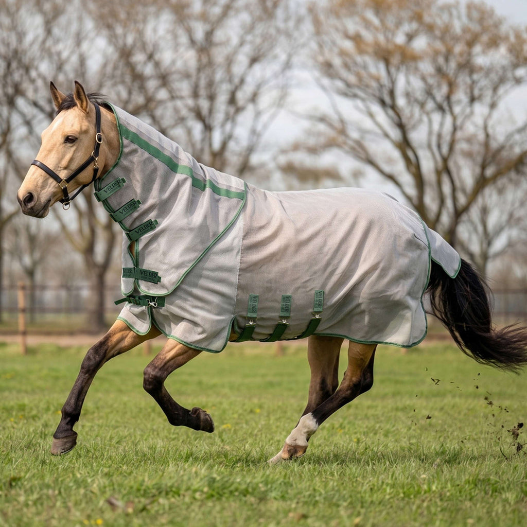 Velder Horsewear Premium Insect Guard Plus Srebrny